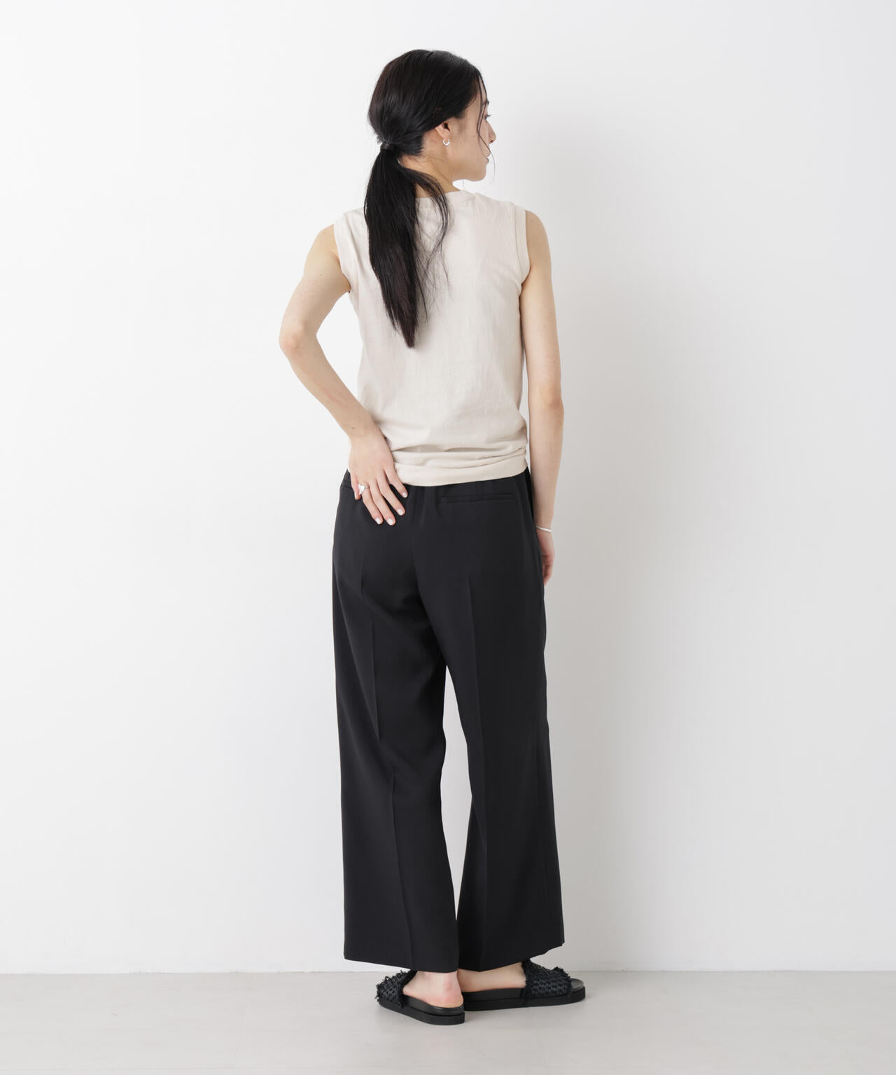 Hanes/2P JapanFit for HER スリーブレスTシャツ 6716124013