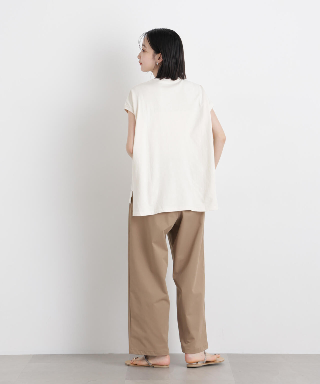 upper hights/BIG NO SLEEVE TEE 6716124016