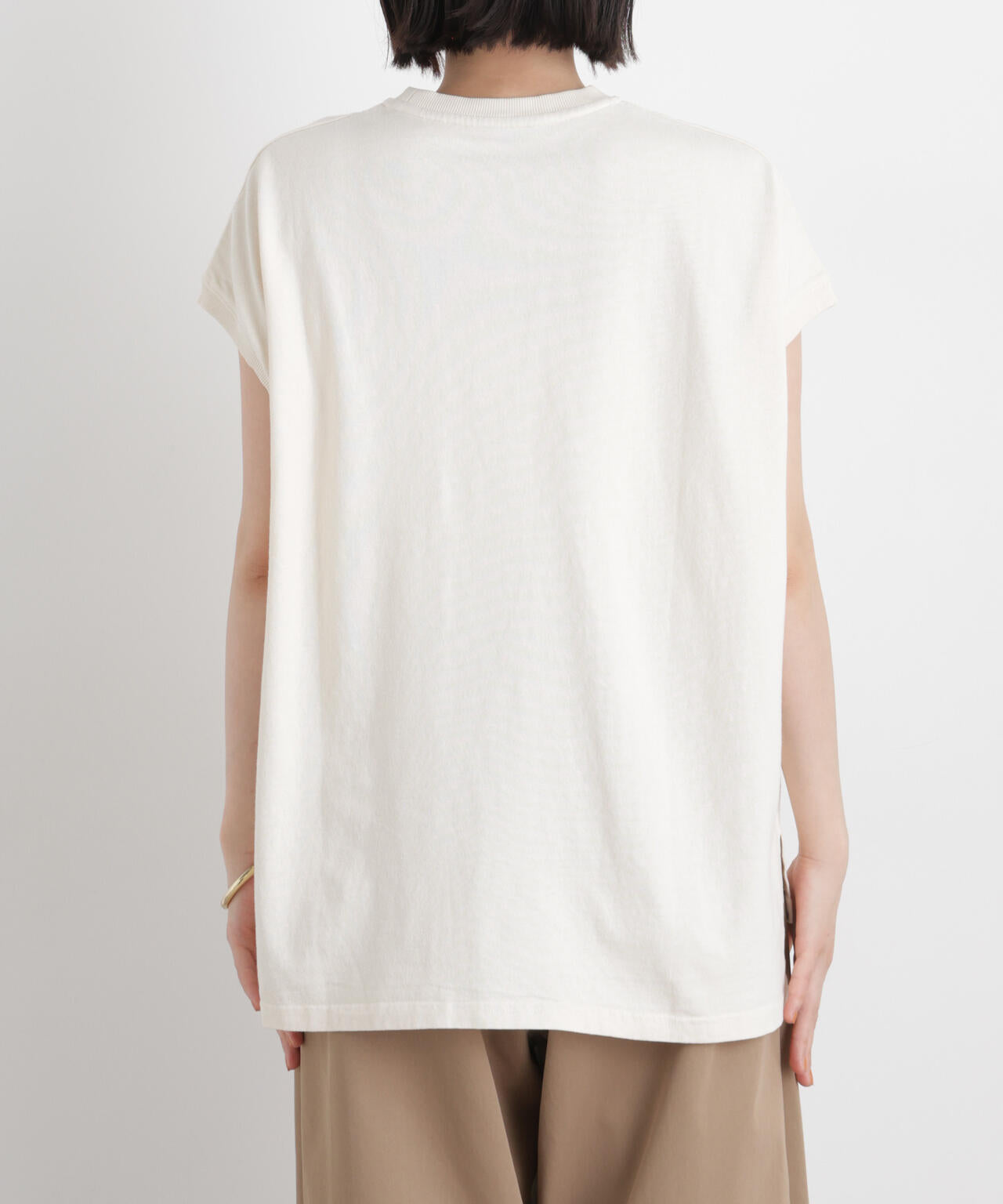 upper hights/BIG NO SLEEVE TEE 6716124016
