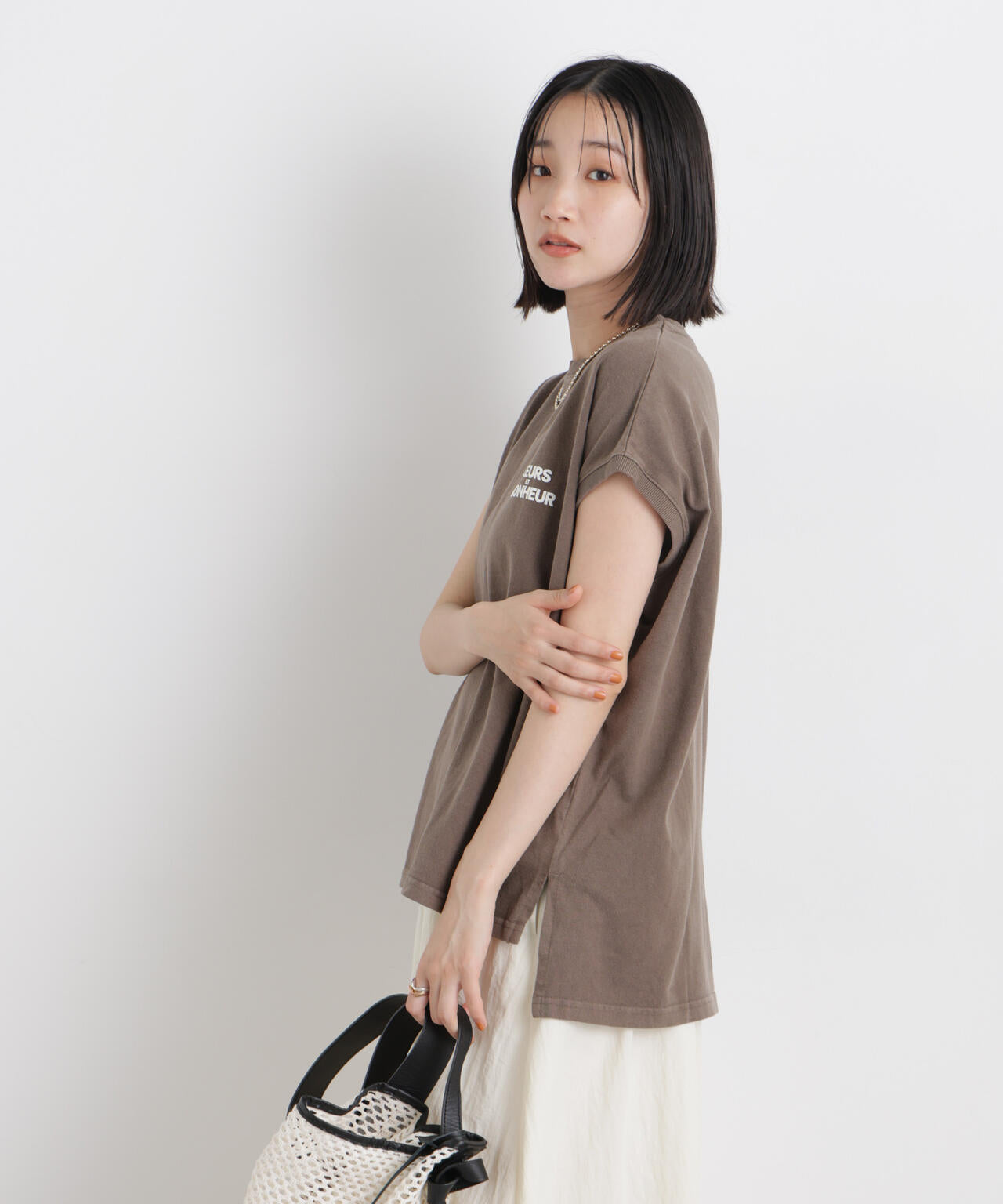 upper hights/BIG NO SLEEVE TEE 6716124016