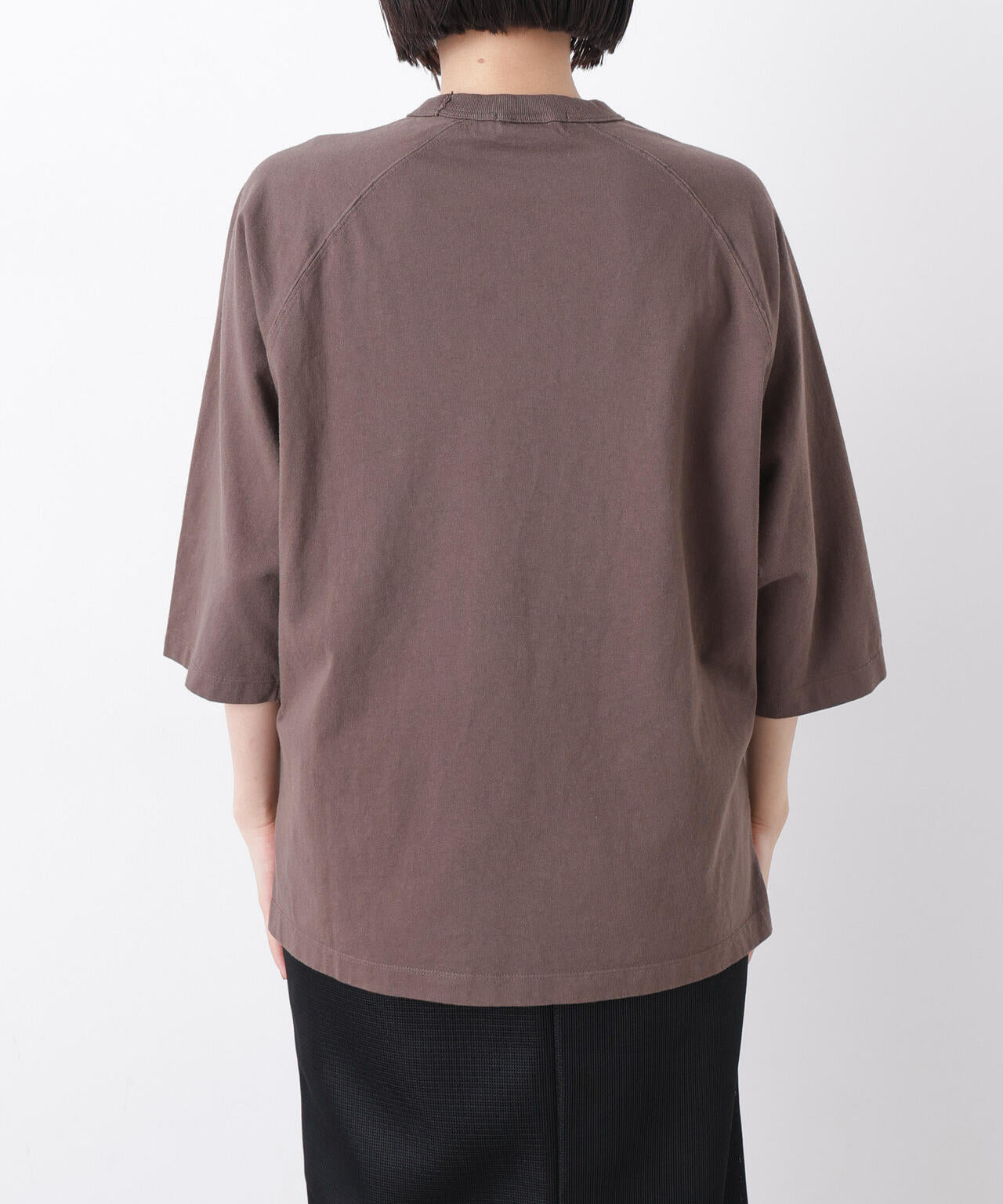 GOOD ROCK SPEED / Mickey / 7/S T-Shirt Brown