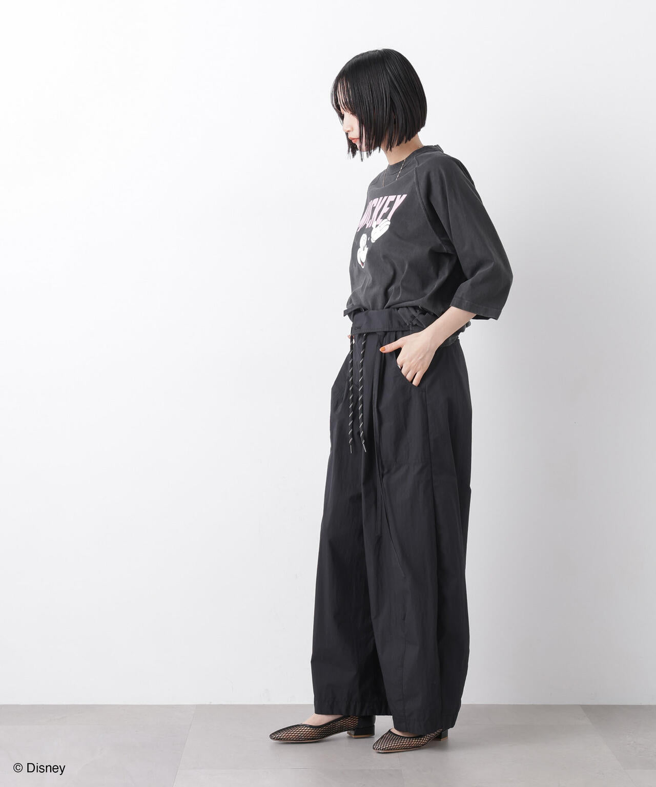 GOOD ROCK SPEED/ Mickey / 7/S T-Shirt Charcoal 6716124019