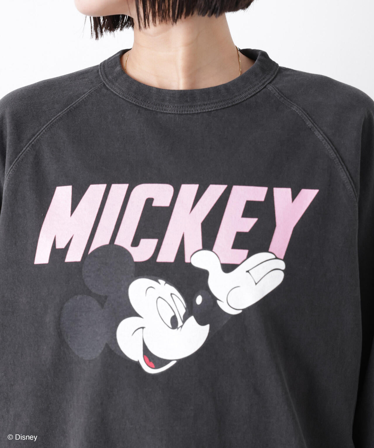 【ｽﾐｸﾛ】GOOD ROCK SPEED / 「MICKEY MOUSE」 CREWNECK SWEAT BEAMS OUTLET｜GOOD ROCK SPEED / 「MICKEY MOUSE」 CREWNECK SWEAT