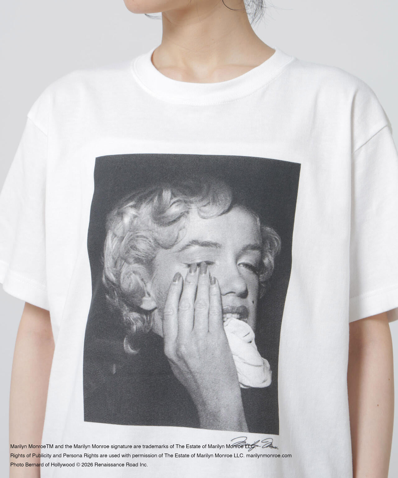 GOOD ROCK SPEED / MarilynMonroe Tshirts White