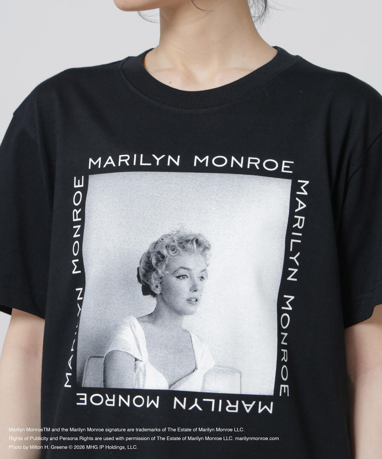 マリリンモンロー GOOD ROCK SPEED / MarilynMonroe Tshirts Black