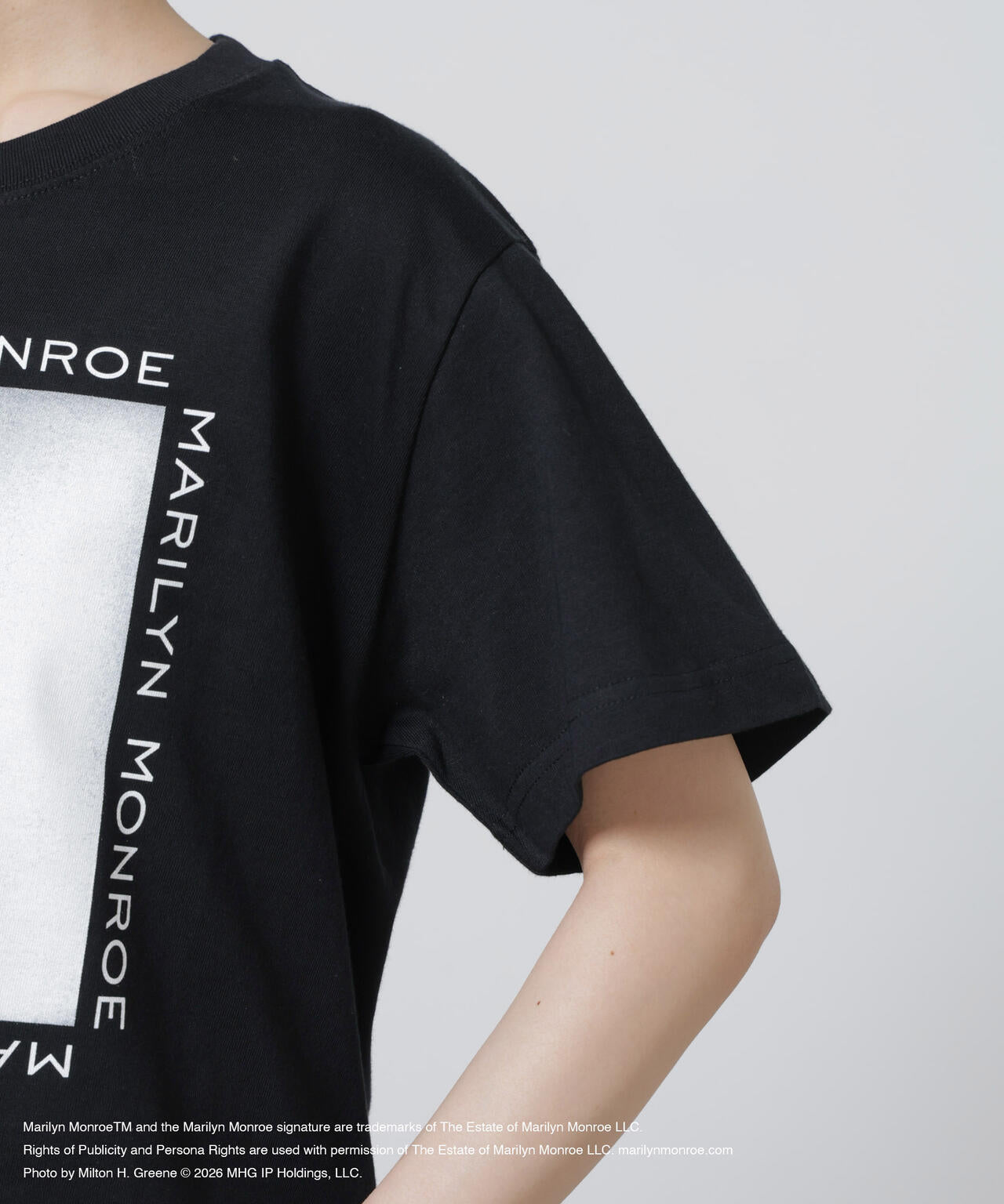 GOOD ROCK SPEED / MarilynMonroe Tshirts Black