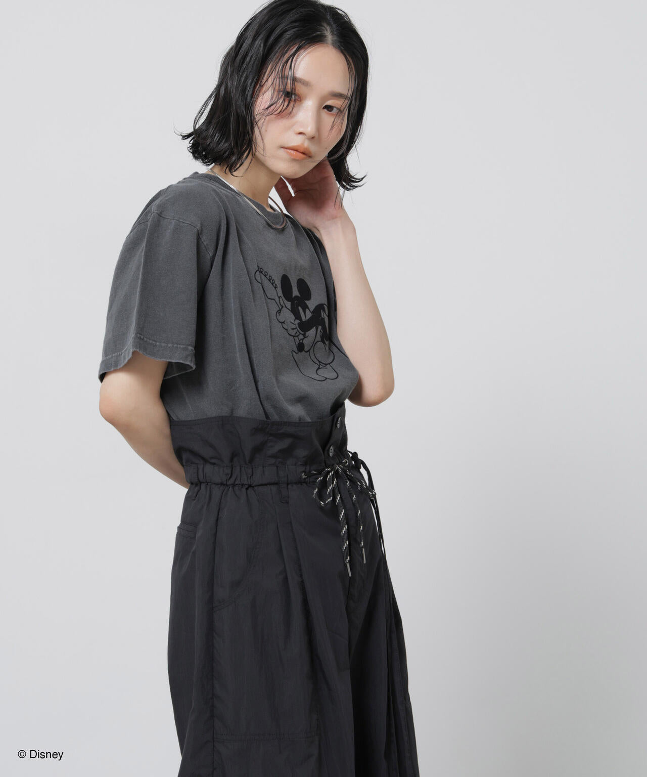 GOOD ROCK SPEED/ MickeyMouse / Tshirts Charcoal 6716124024