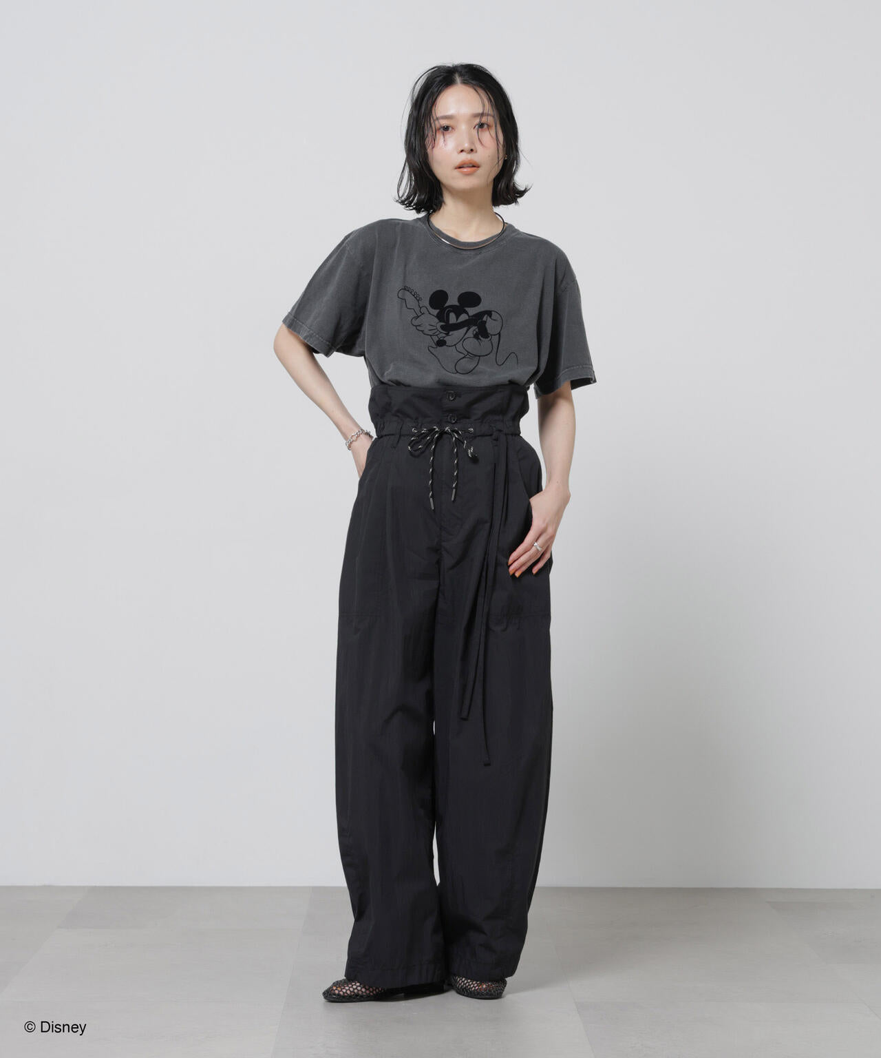 GOOD ROCK SPEED/ MickeyMouse / Tshirts Charcoal 6716124024