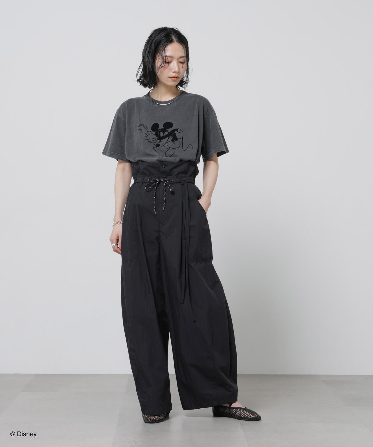 GOOD ROCK SPEED/ MickeyMouse / Tshirts Charcoal 6716124024