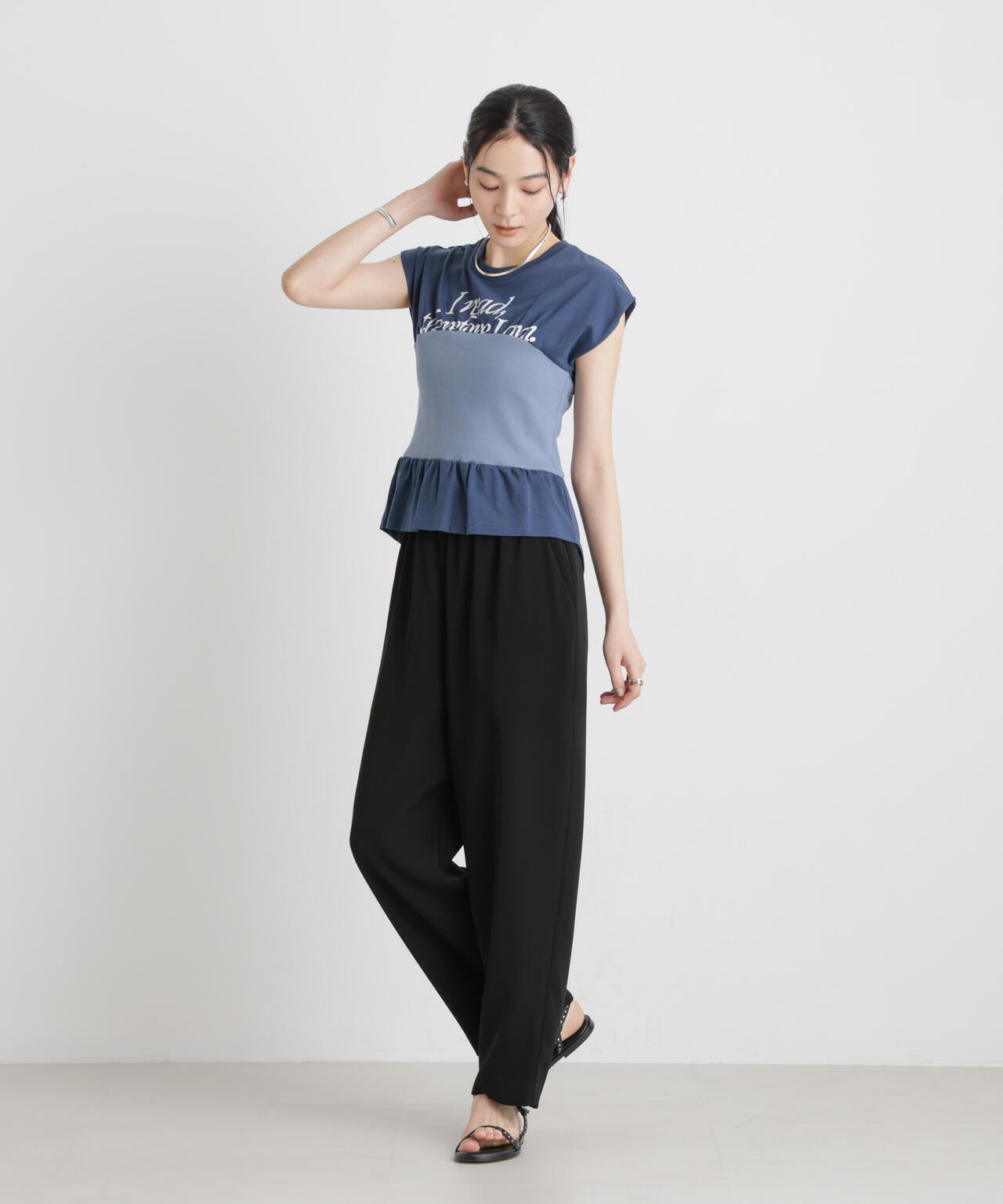 BOOKCLUB/別注 Bustier T shirts 6716124030