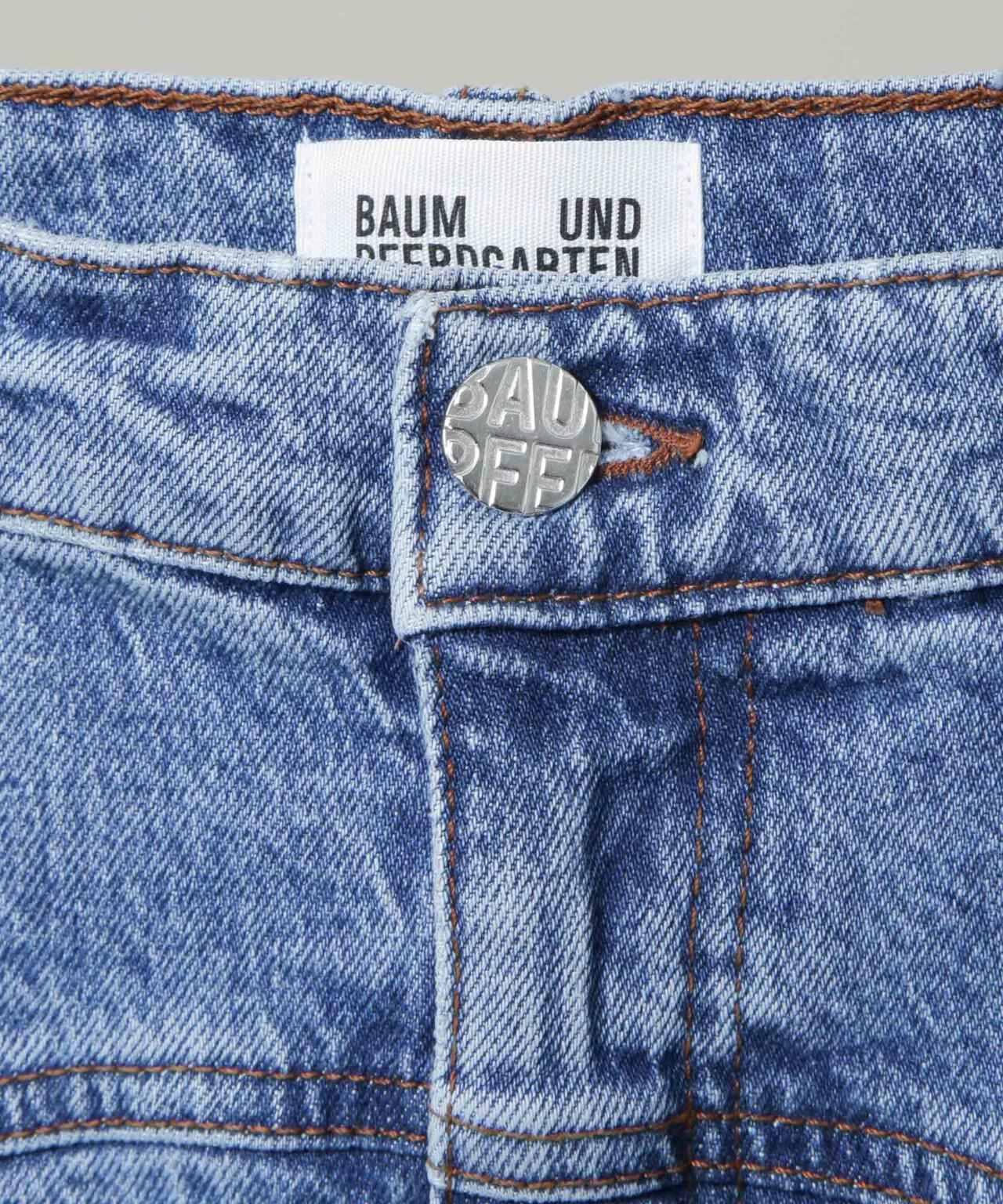BAUM UND PFERDGARTEN/Patch denim パンツ(セットアップ可) 6716127004