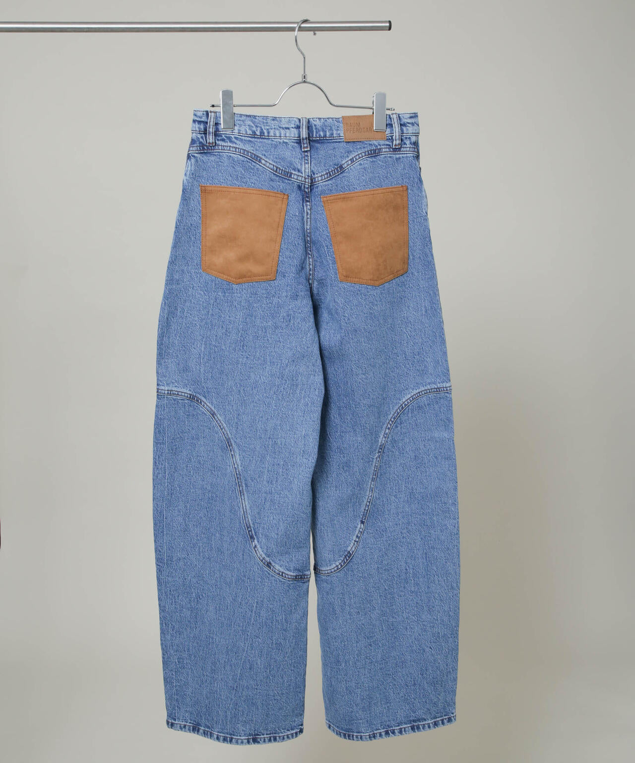 BAUM UND PFERDGARTEN/Patch denim パンツ(セットアップ可) 6716127004
