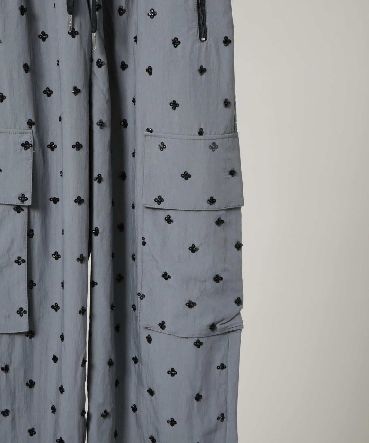 BAUM UND PFERDGARTEN/Viscose with Sequins パンツ(セットアップ可) 6716127005