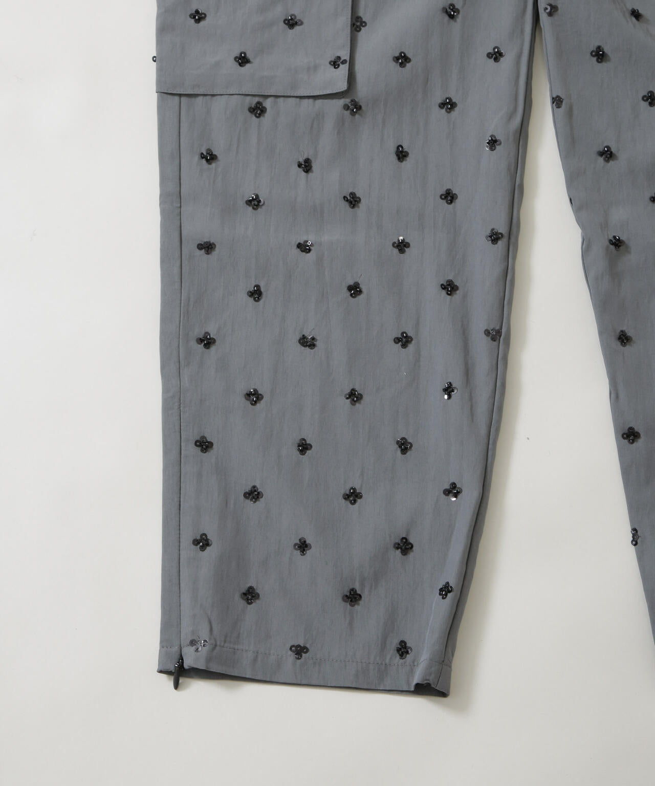 BAUM UND PFERDGARTEN/Viscose with Sequins パンツ(セットアップ可) 6716127005