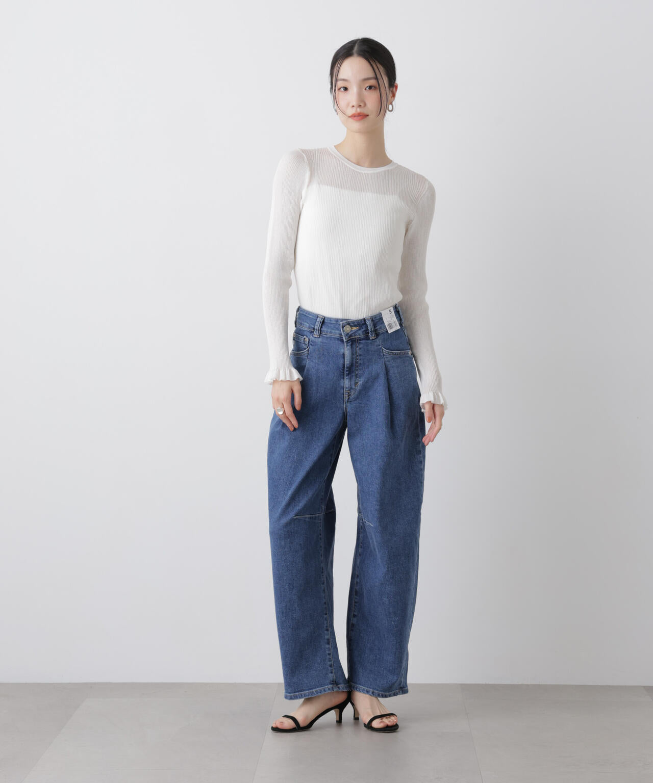 SOMETHING / HANA TUCK CURVE TAPERED