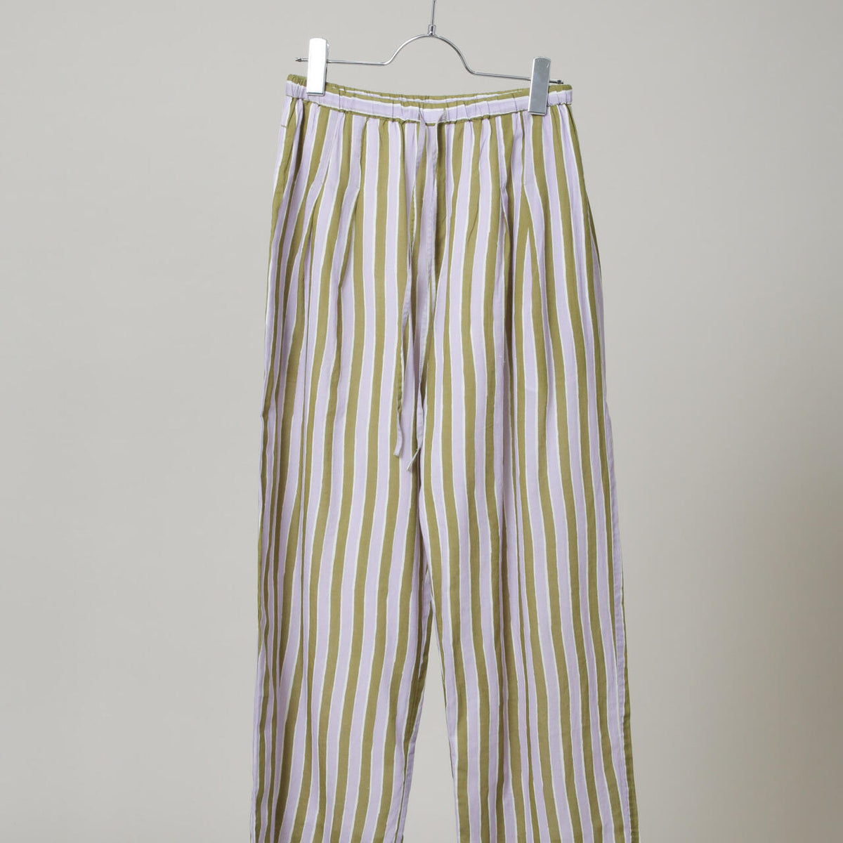 Sara mallika / Stripe Print Pants ( セットアップ 可)
