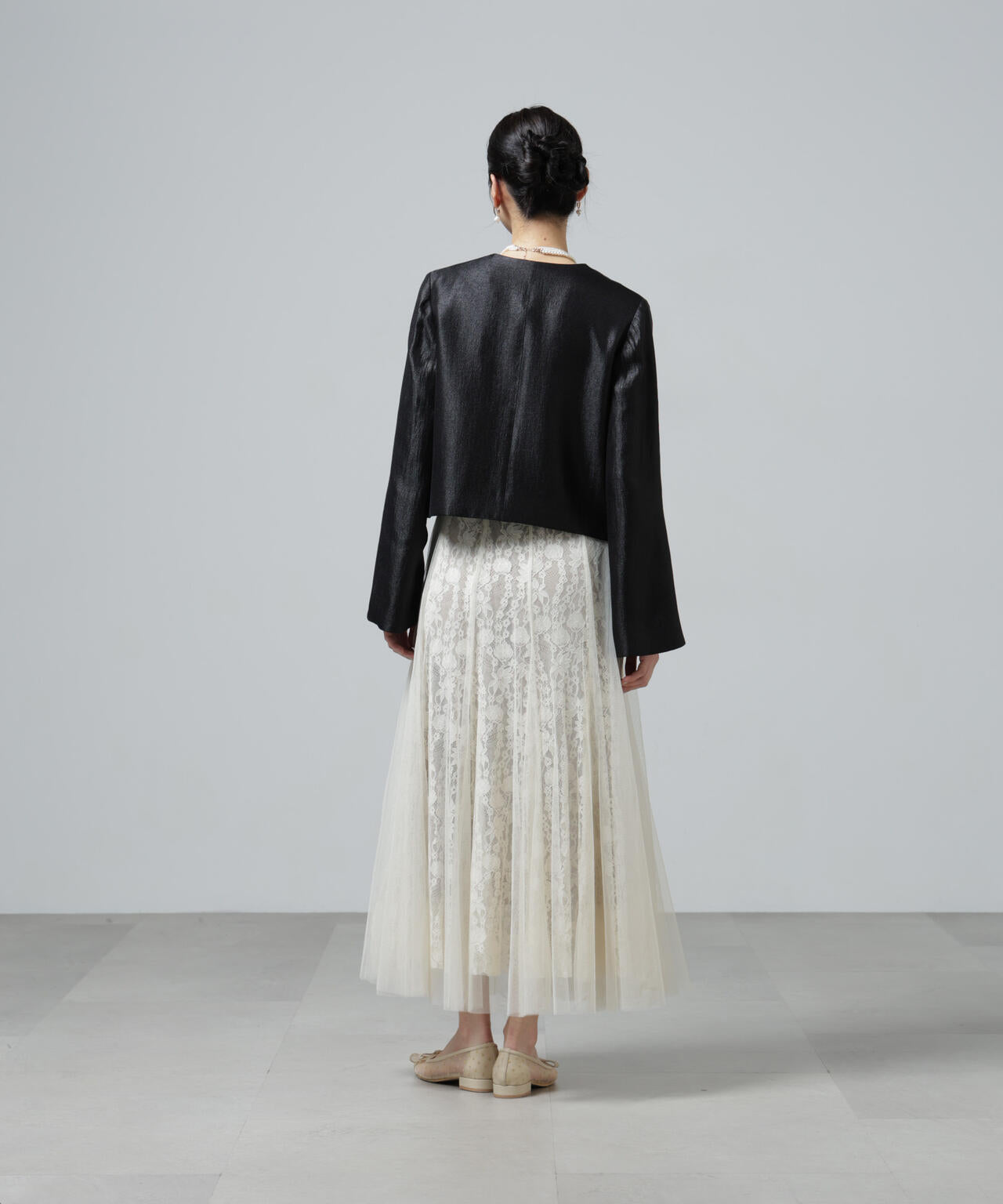 CHOKLATE PARIS/チュールレーススカート 6716130002