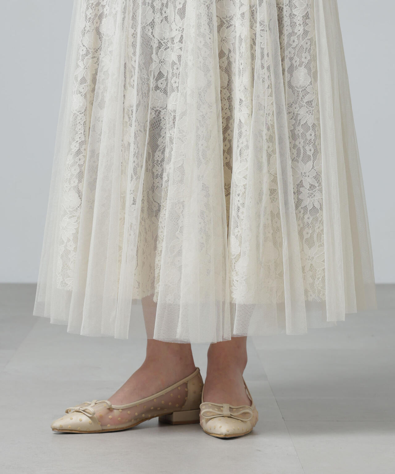 CHOKLATE PARIS/チュールレーススカート 6716130002