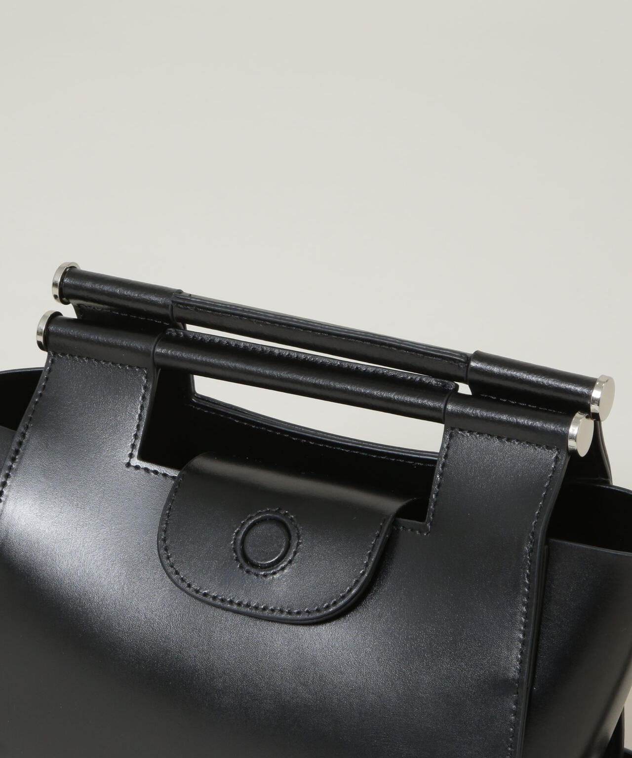 YAHKI / W FACE バーハンドル ショルダーバッグ