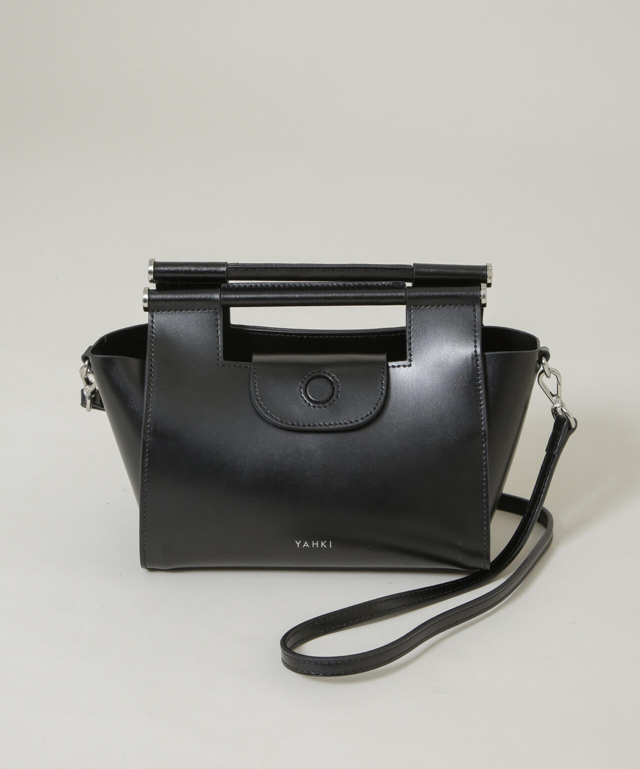 YAHKI/W FACE バーハンドルショルダーバッグ