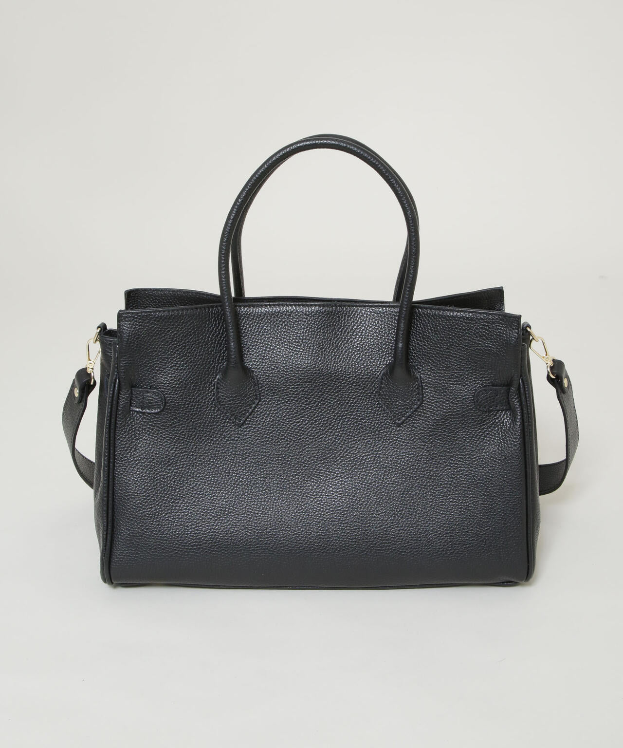 AULENTTI / レザーターンロックモチーフ ビッグトート