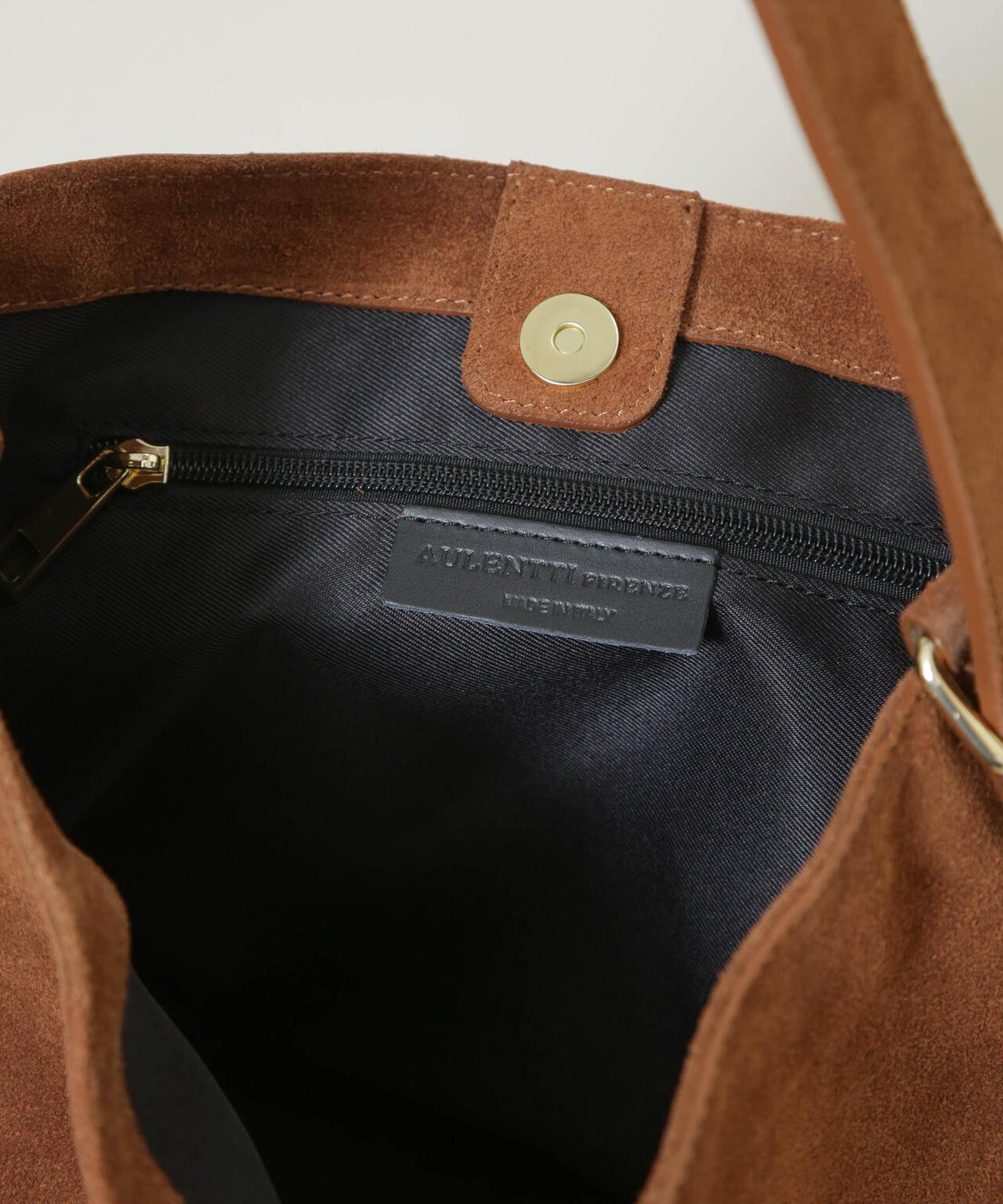 AULENTTI/スエードワンショルダーバッグ 6716132029