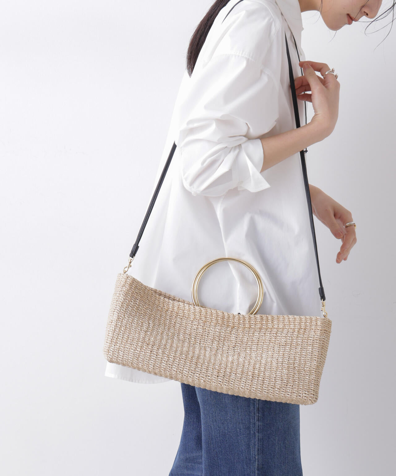 COTTO / 別注 リングハンドル バッグ