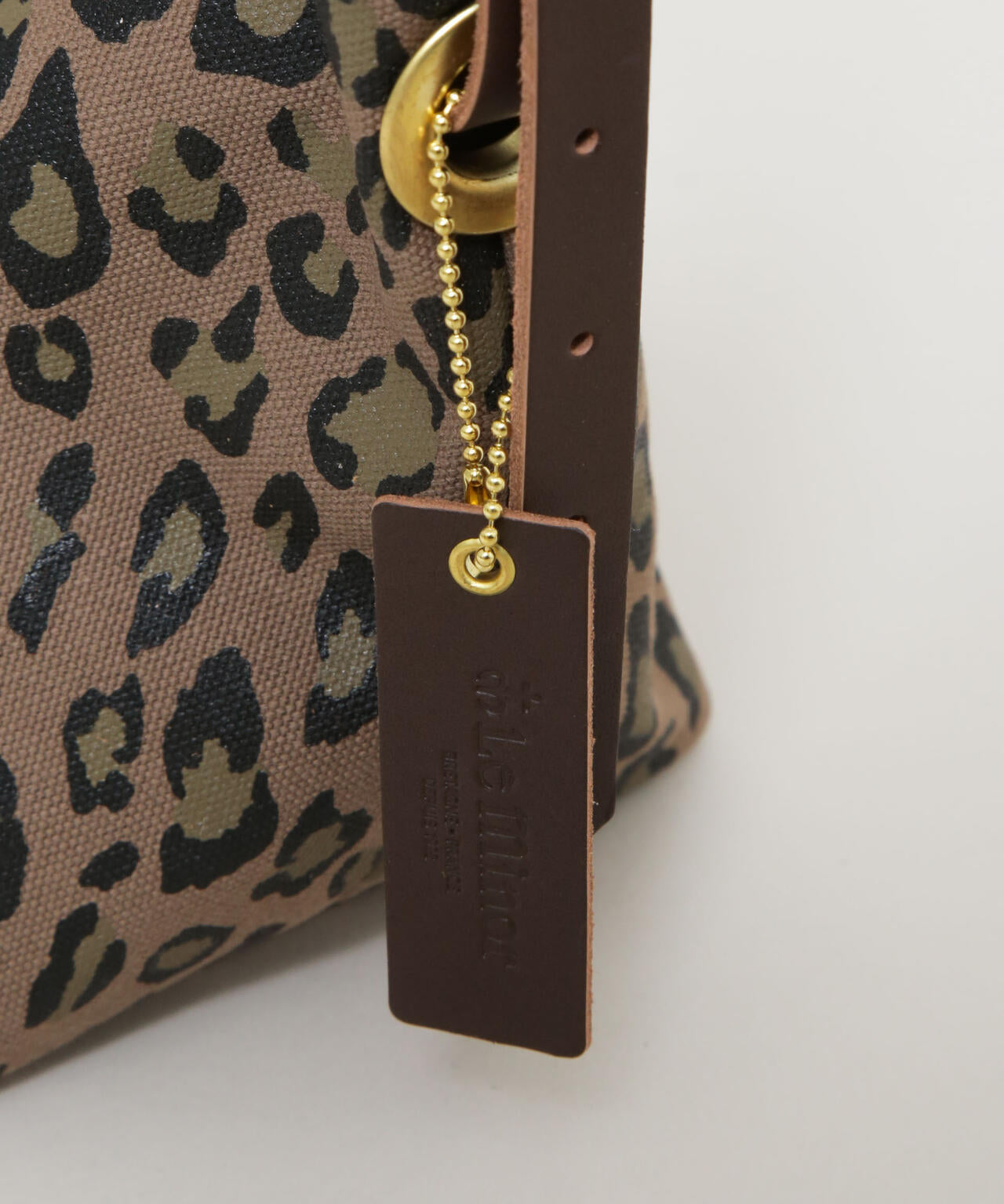 【新品】Le minor/別注 DEMI MARCHE LEOPARDレオパード Le minor / 別注 DEMI MARCHE LEOPARD