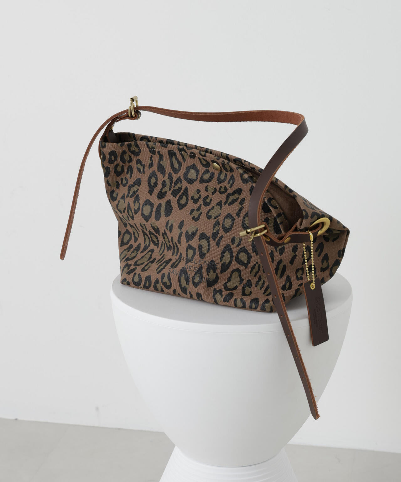 Le minor/別注 DEMI MARCHE LEOPARD