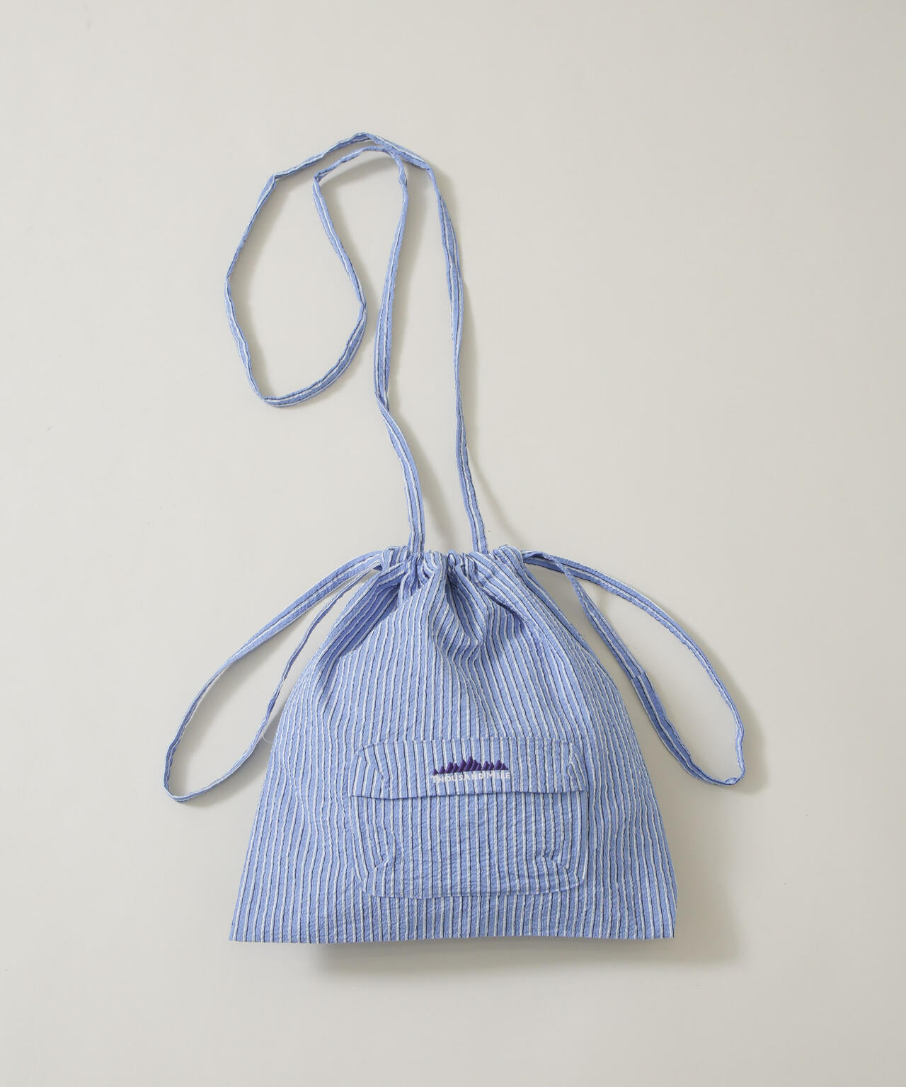 THOUSAND MILE/SEERSUERSTRIPE MINI SHOULDER