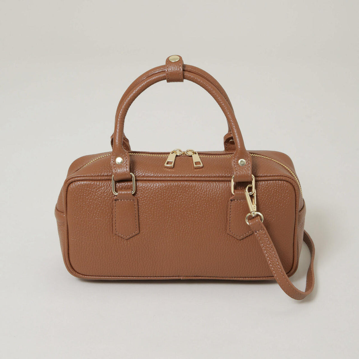 AULENTTI / レザー 2WAY スクエア ボストン