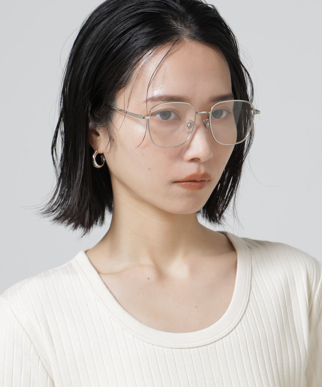 noeyedia/メタルフレームグラス