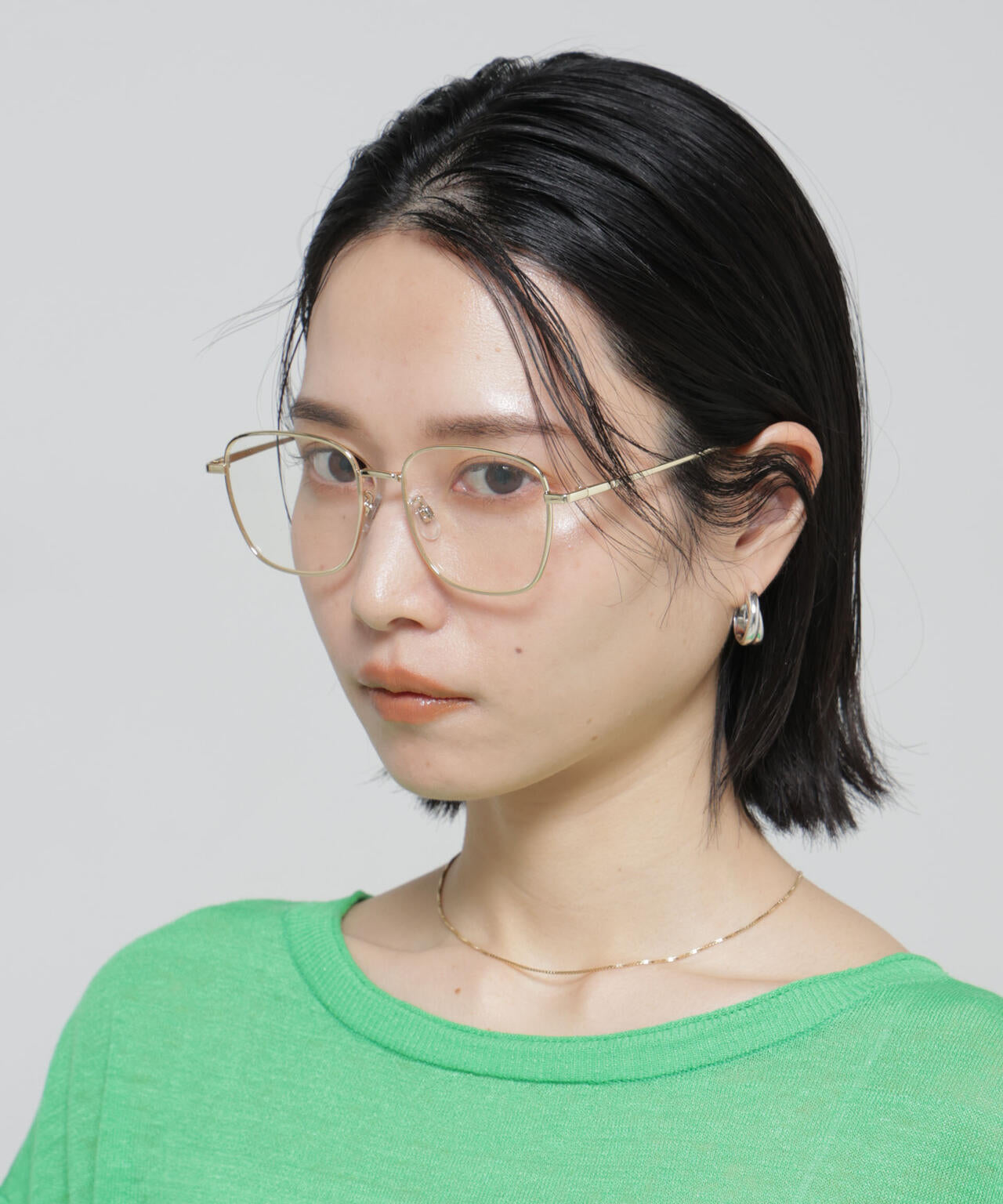 noeyedia/メタルフレームグラス