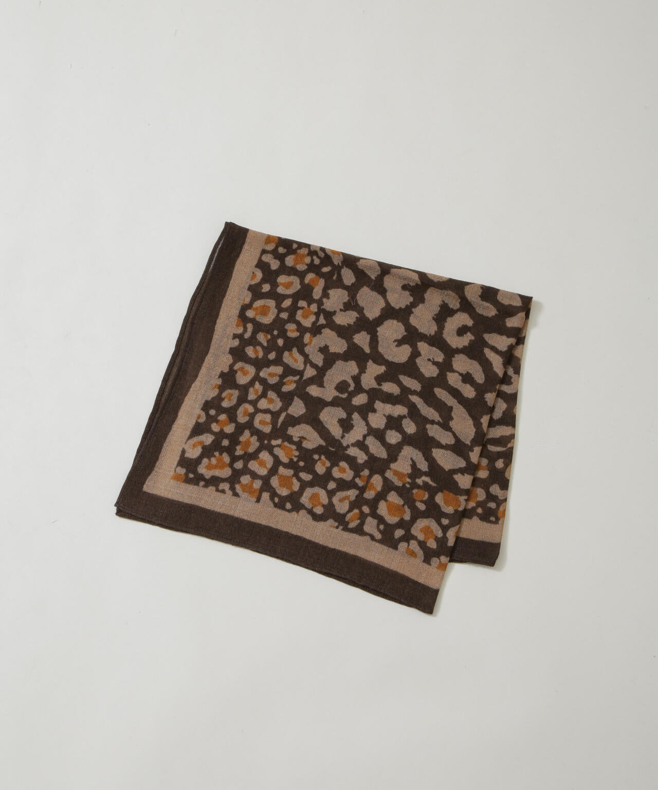 SK OVERSEAS IND PRIVATE/WOOL LEOPARD SCARF 6716144004