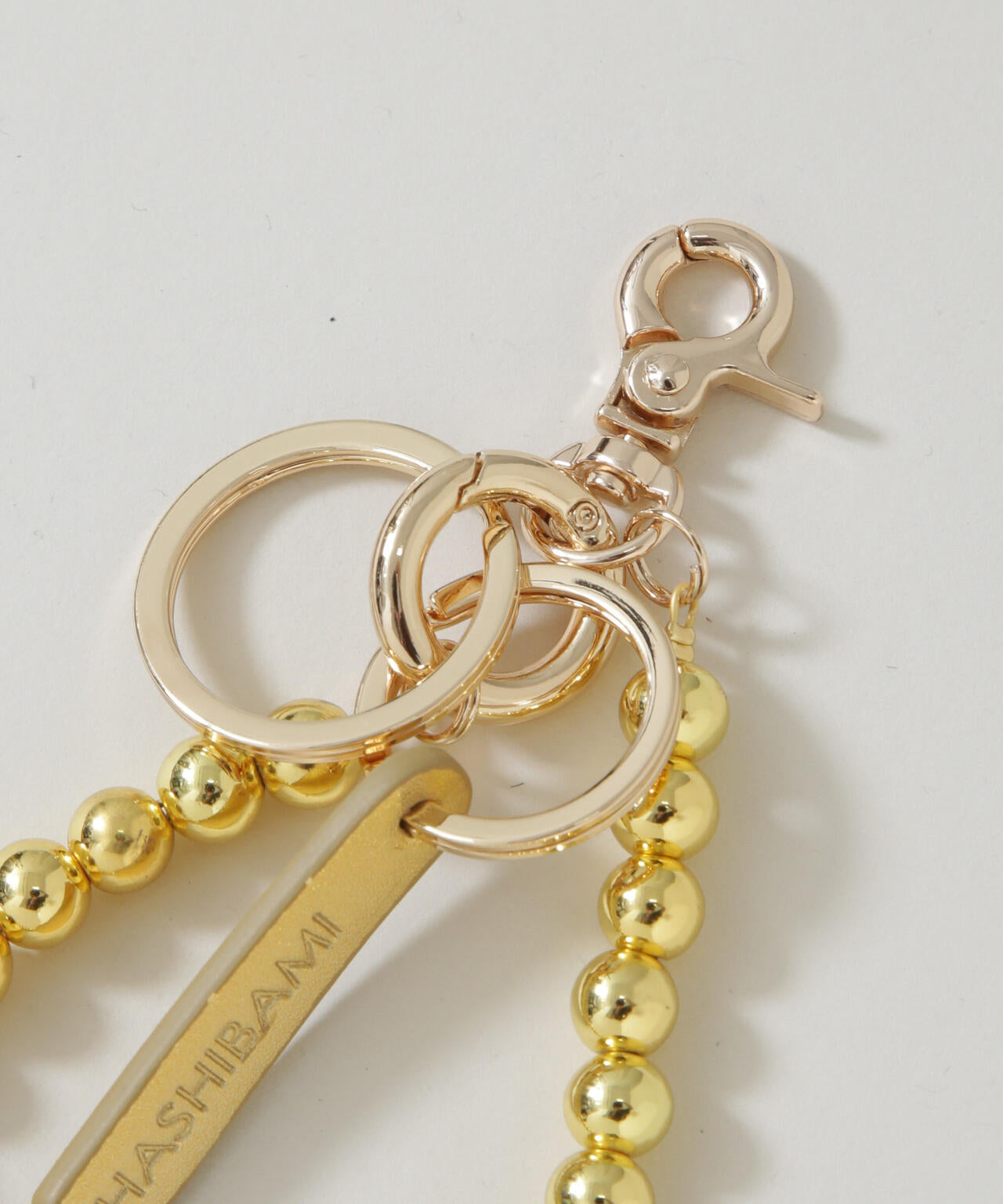 HASHIBAMI/ヘマタイト 丸玉 スマホハンドストラップ 6716153016