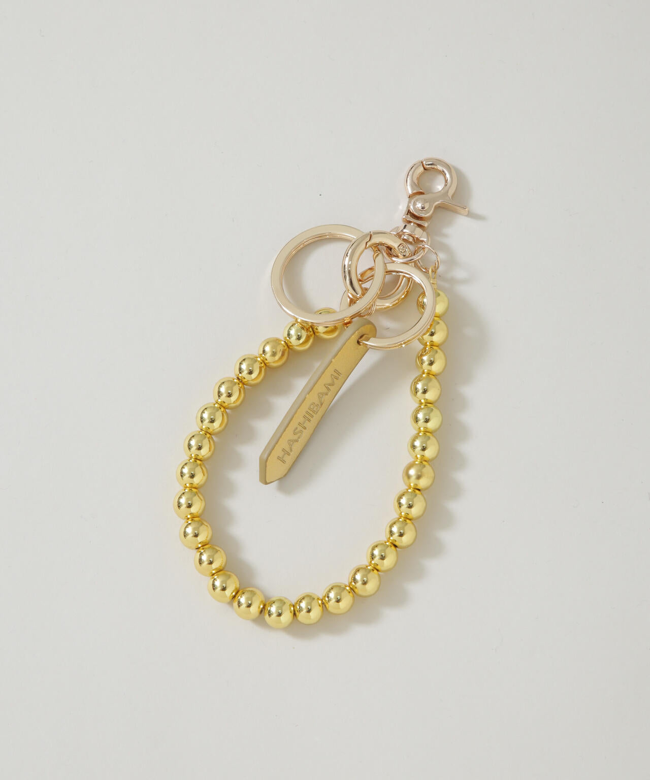 HASHIBAMI / ヘマタイト 丸玉 スマホハンドストラップ