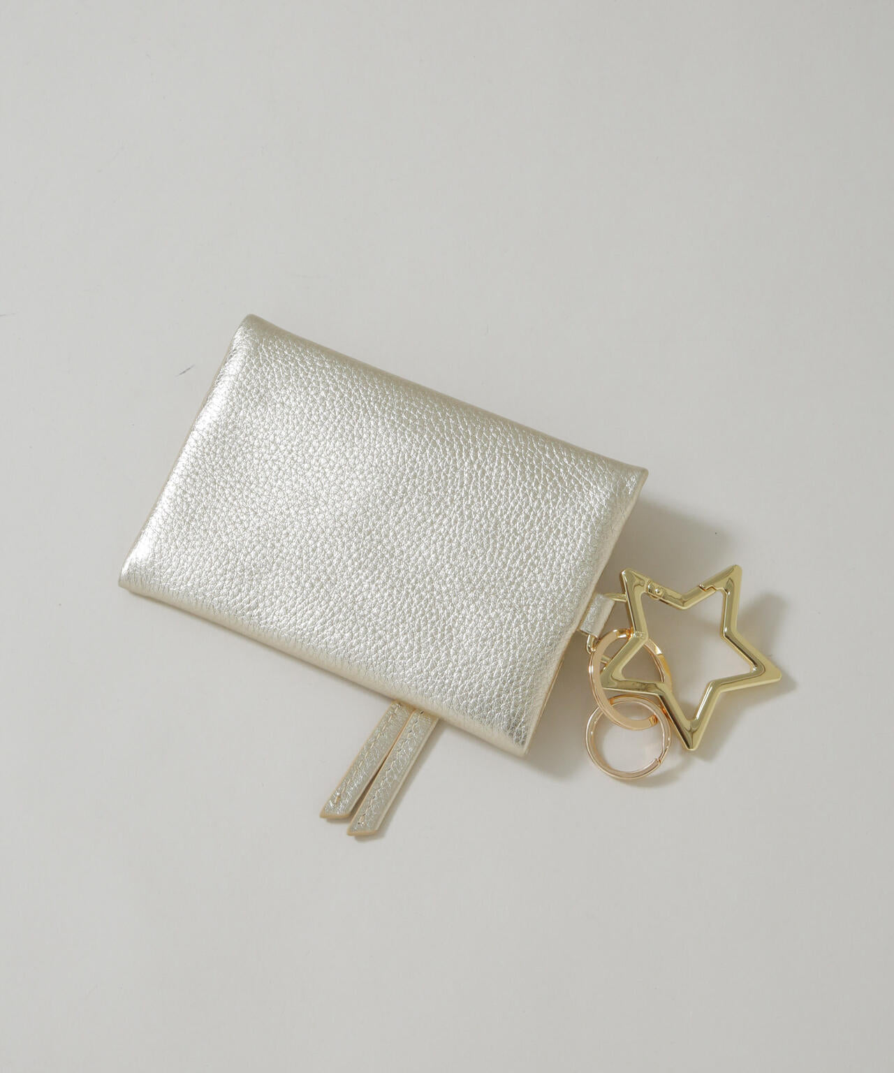 HASHIBAMI/カラビナキーリング ジップポーチ 6716153017