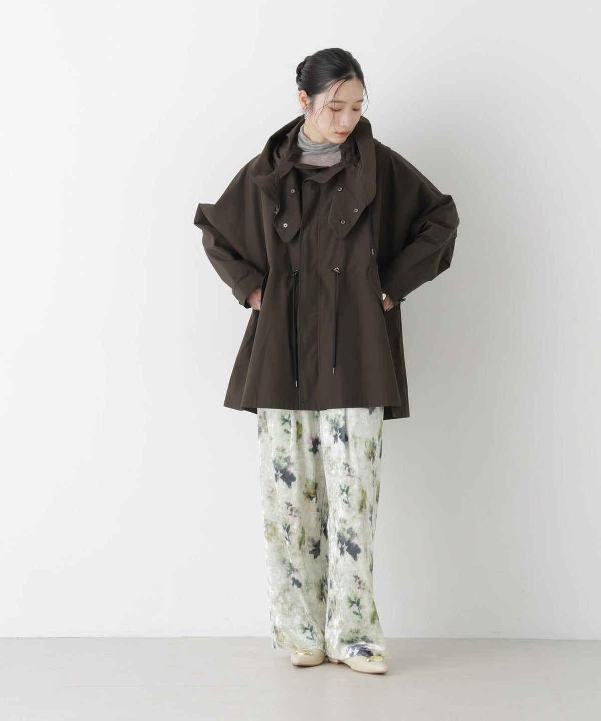 VACHEMENT/シェルタフタモッズコート 6716211001
