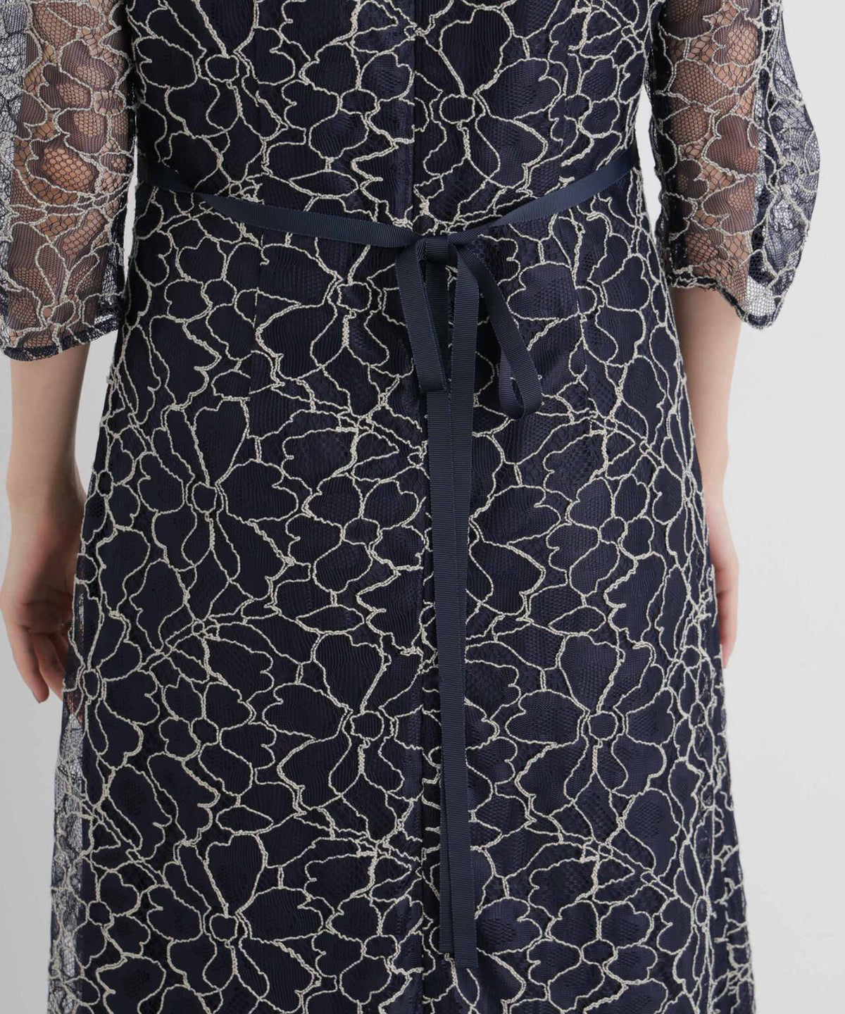 kaene/コードレースチョーカーネックドレス 6716219038