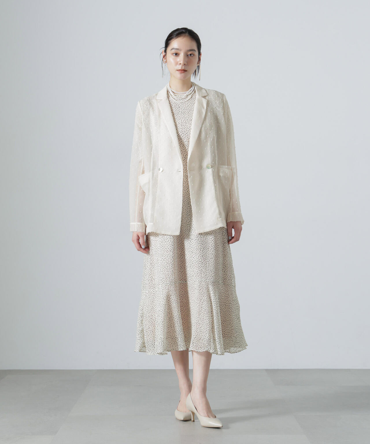 troisiemechaco/OPAL DOT PRINT ワンピース 6716219040