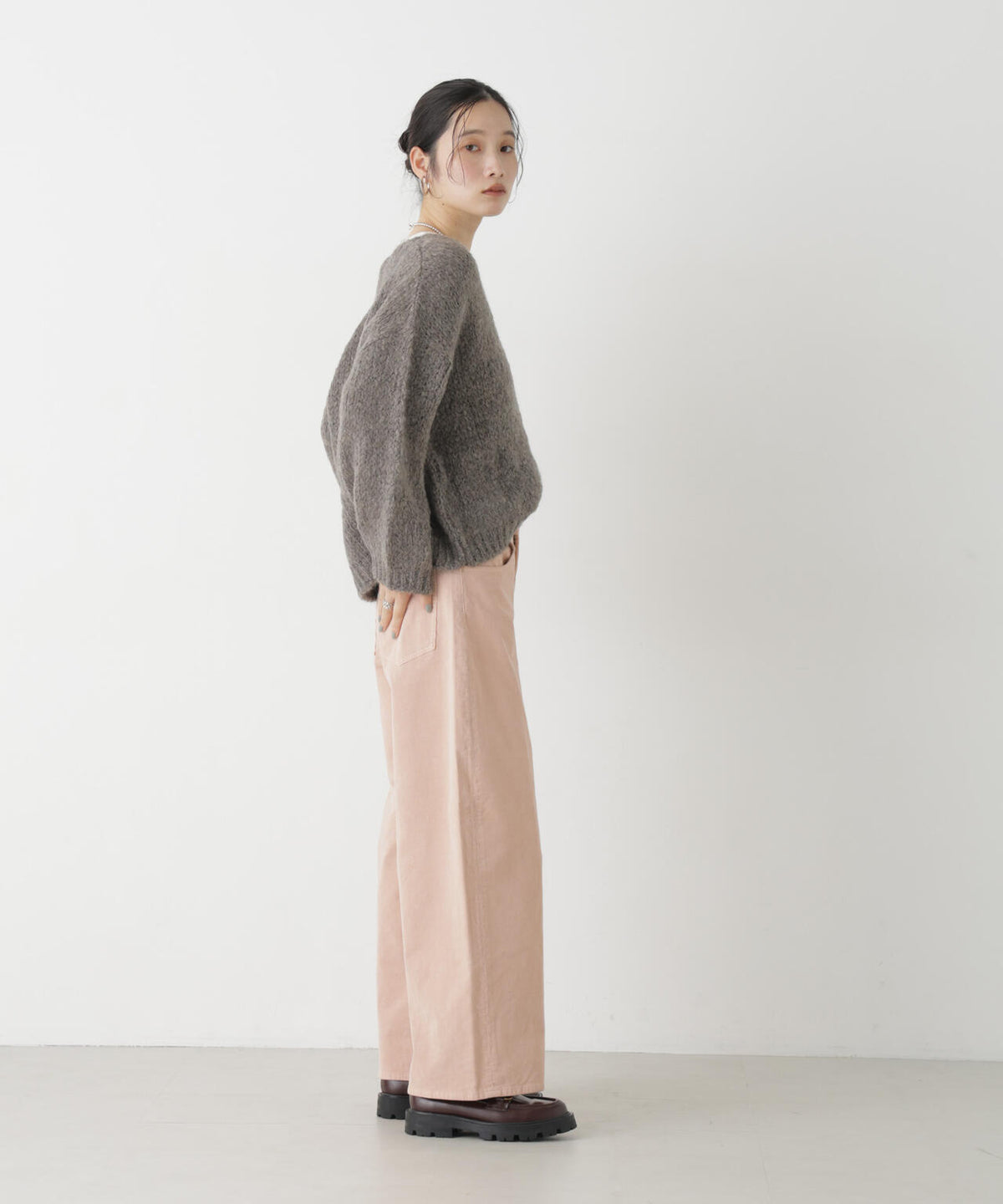 TRICOTS JEAN MARC/Vネックプルオーバー 6716222001