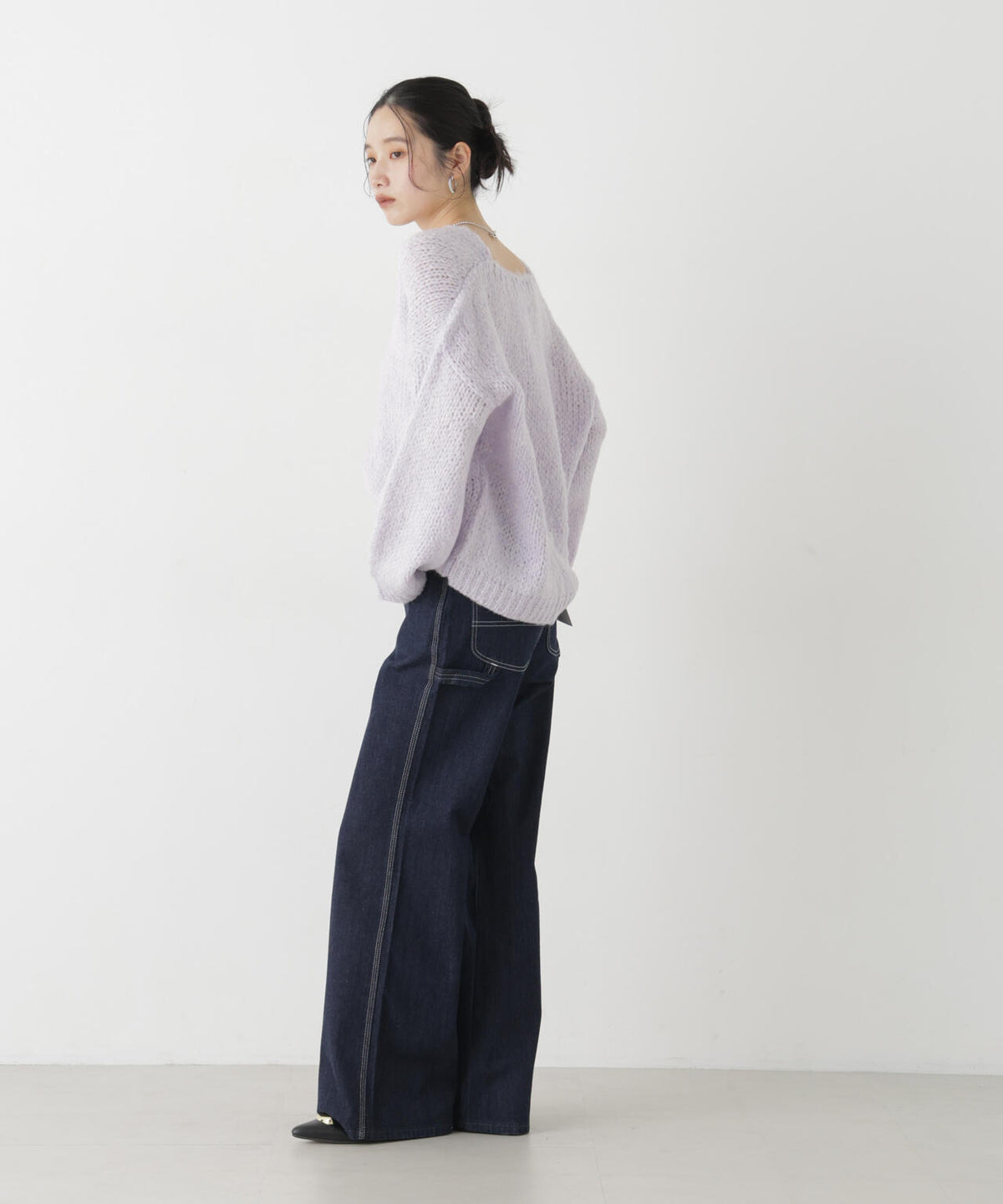 TRICOTS JEAN MARC/Vネックプルオーバー 6716222001