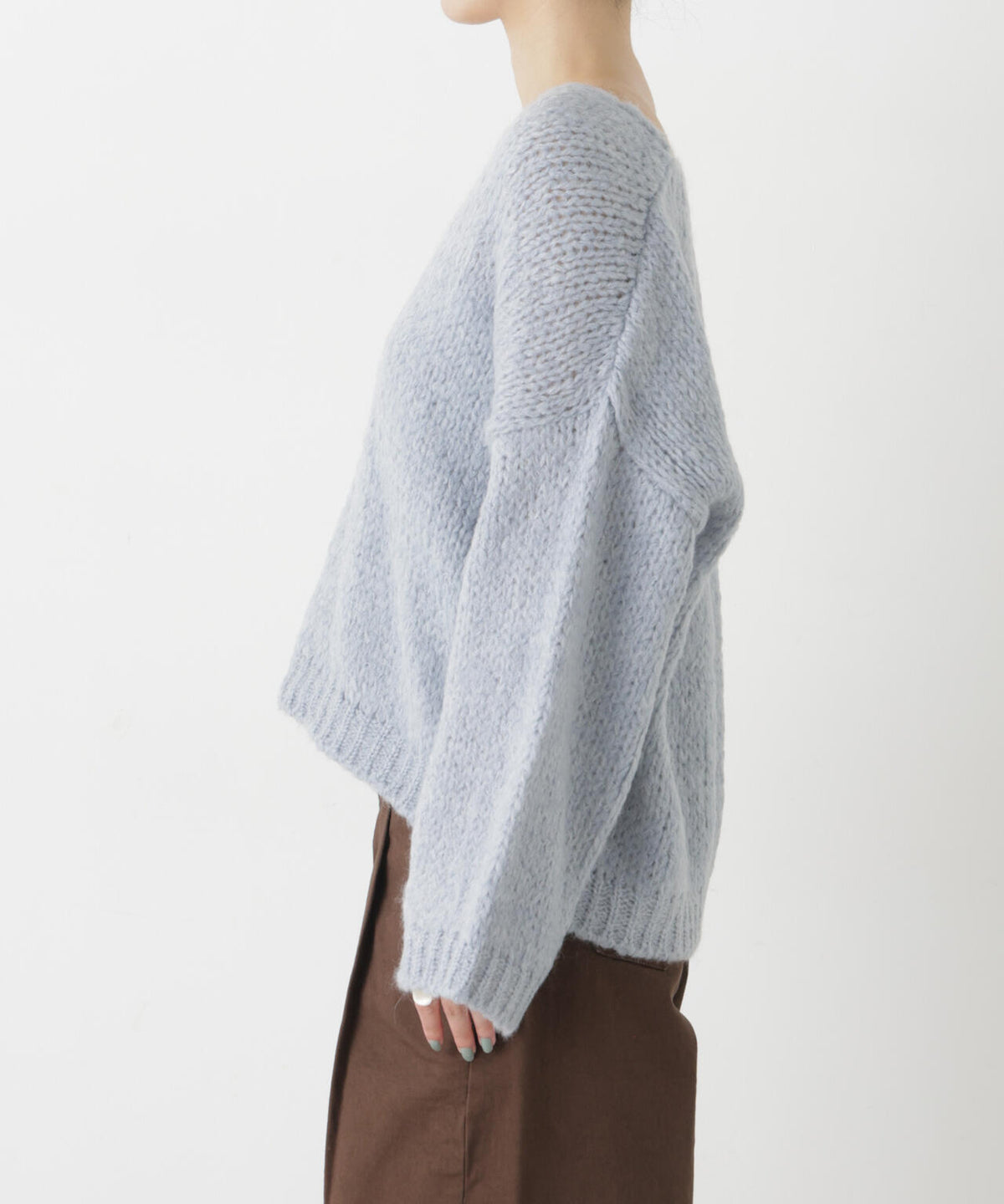 TRICOTS JEAN MARC/Vネックプルオーバー 6716222001
