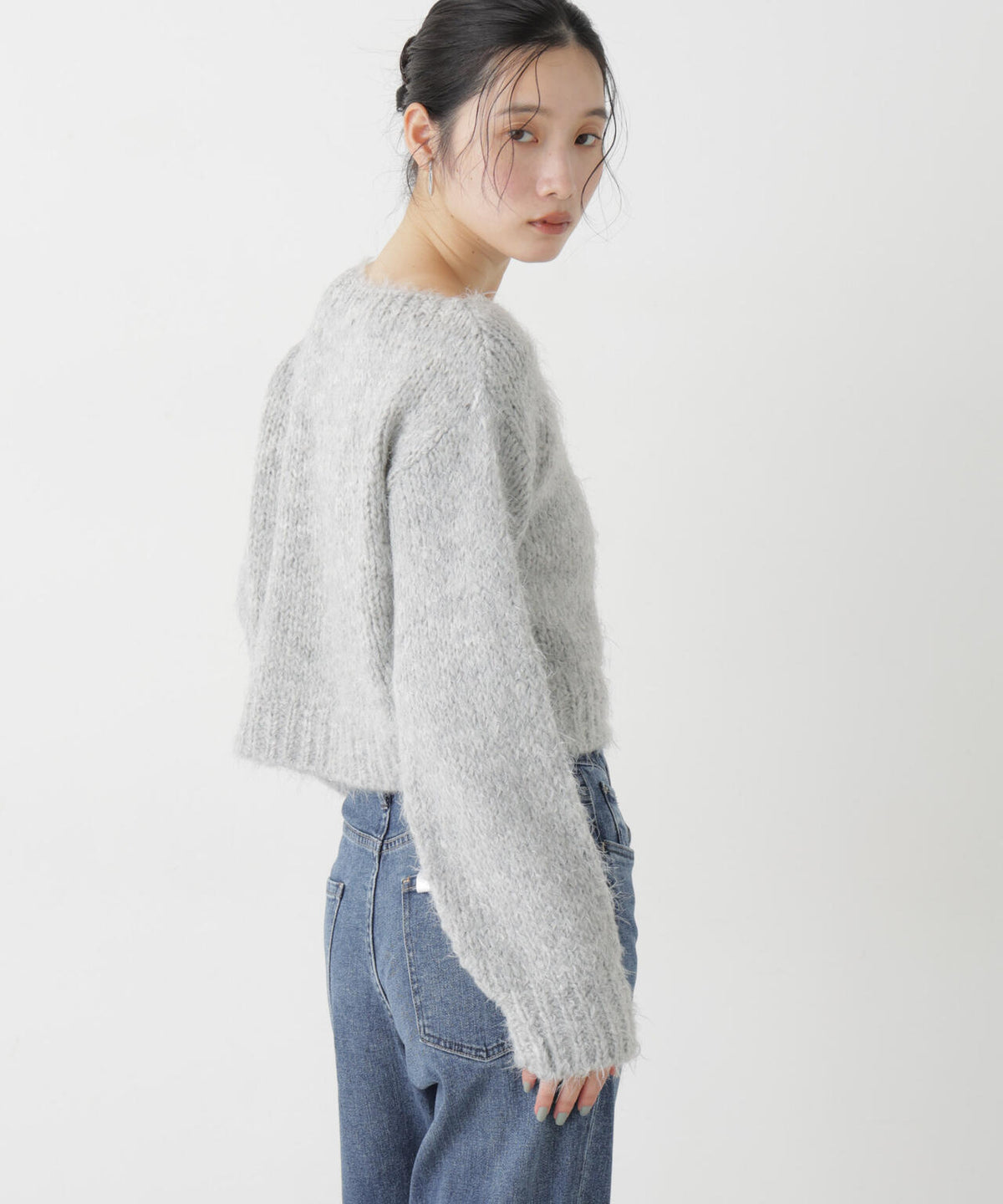 TRICOTS JEAN MARC/ボートネックショートプルオーバー 6716222002