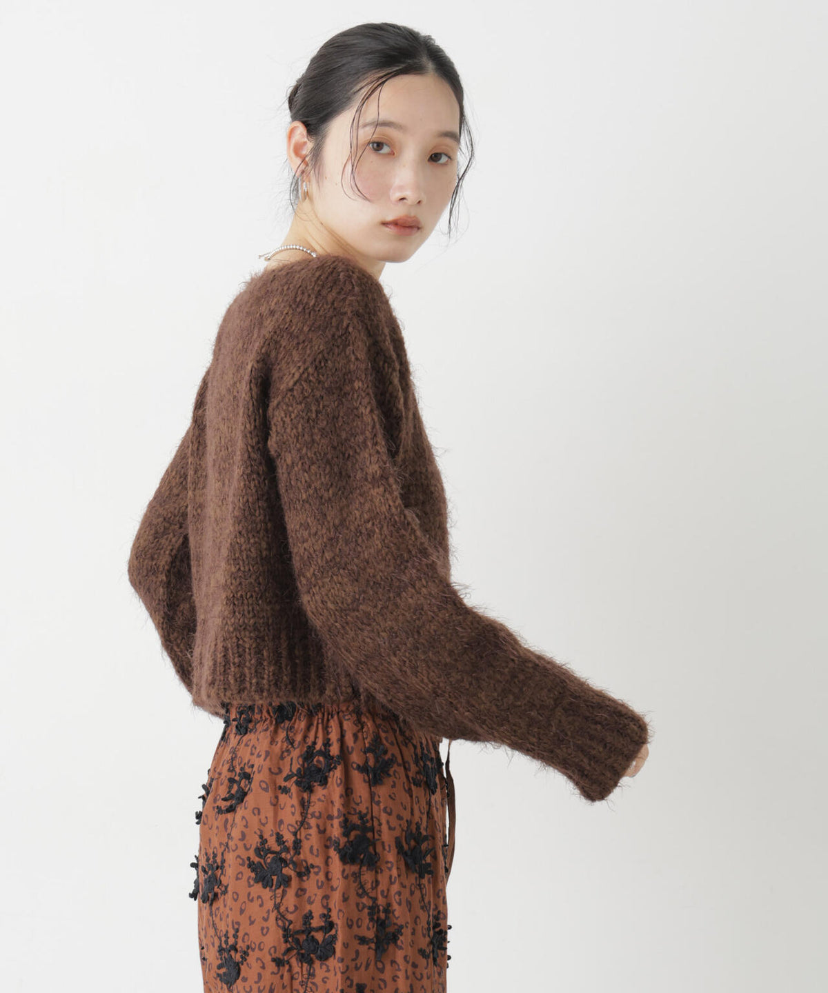 TRICOTS JEAN MARC/ボートネックショートプルオーバー 6716222002