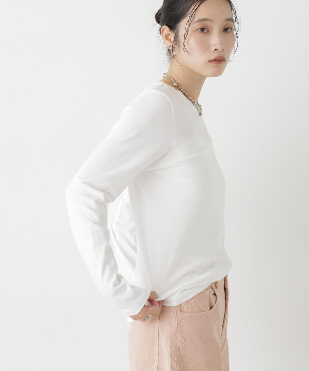 Hanes/2P Japan Fit for HER ロングスリーブT 6716223002