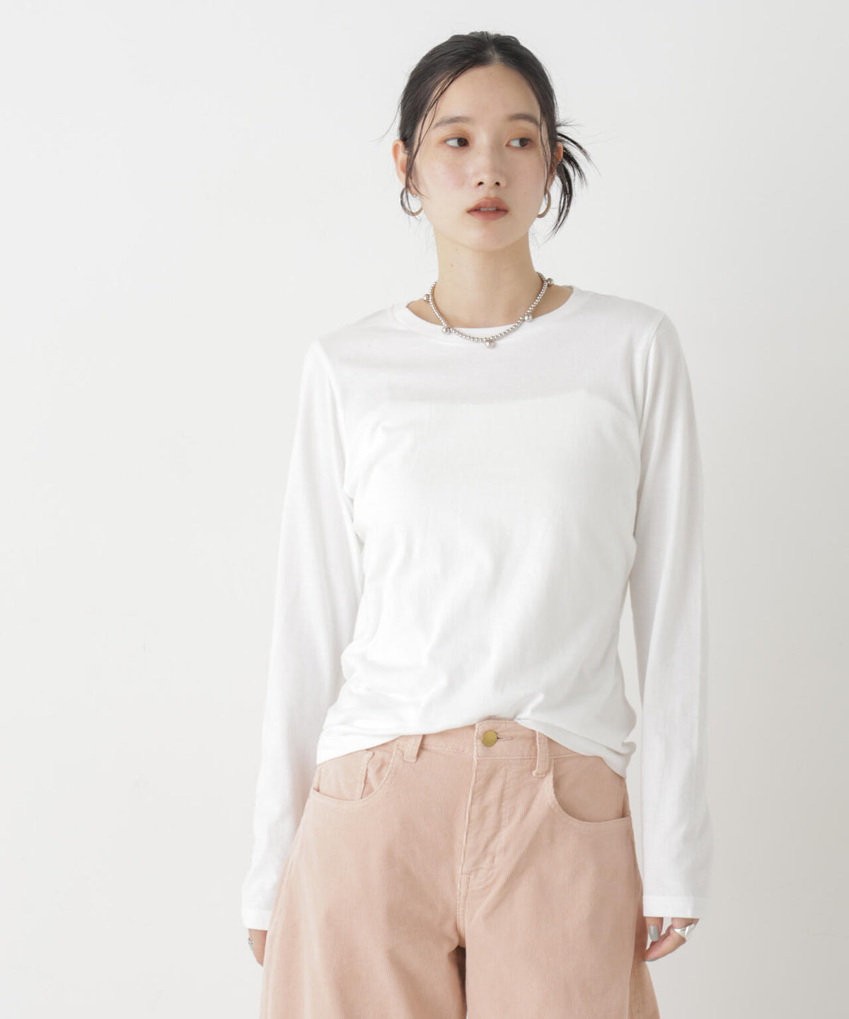Hanes/2P Japan Fit for HER ロングスリーブT 6716223002