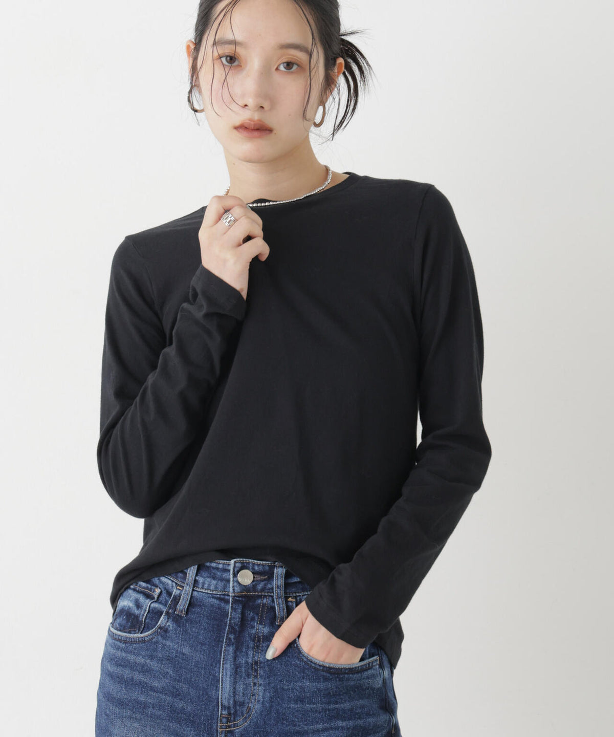 Hanes/2P Japan Fit for HER ロングスリーブT 6716223002
