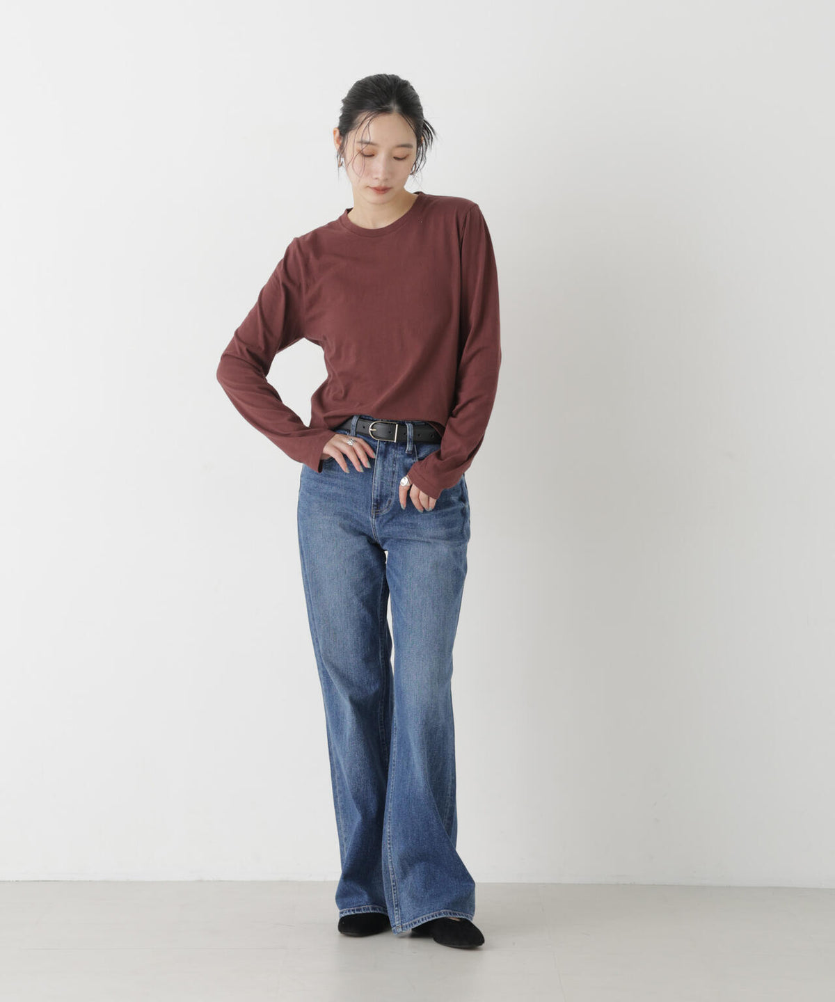 Hanes/2P Japan Fit for HER ロングスリーブT 6716223002