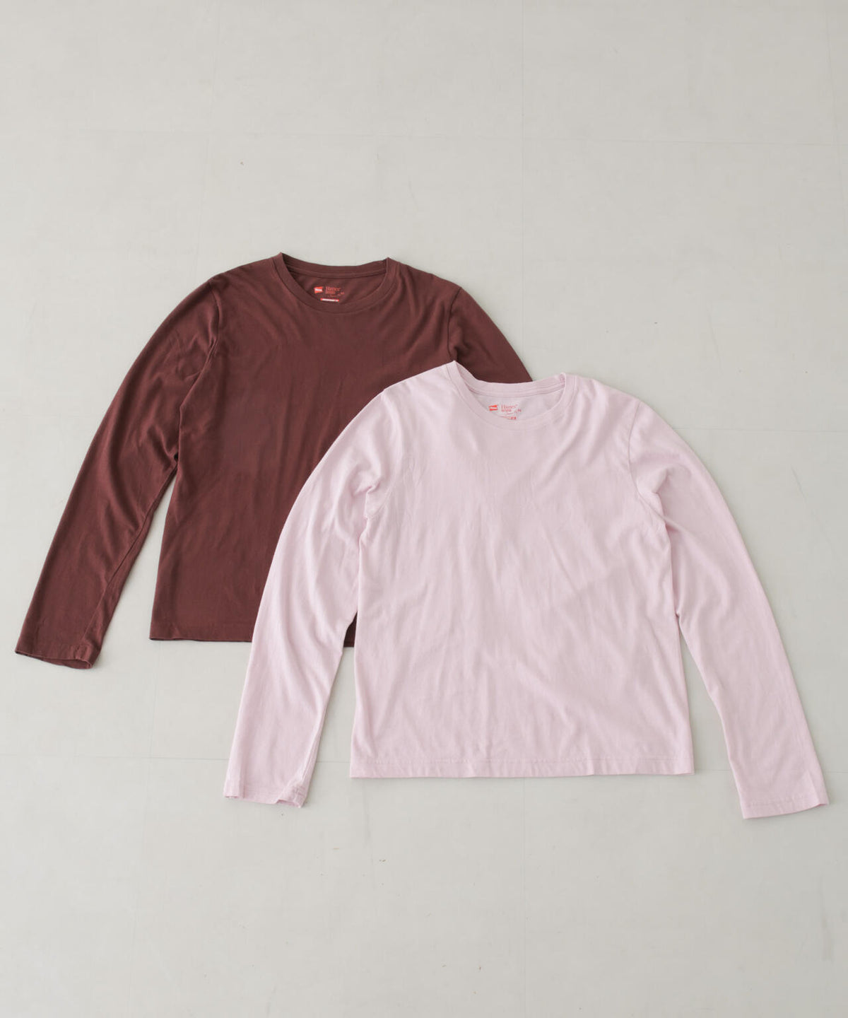 Hanes/2P Japan Fit for HER ロングスリーブT 6716223002